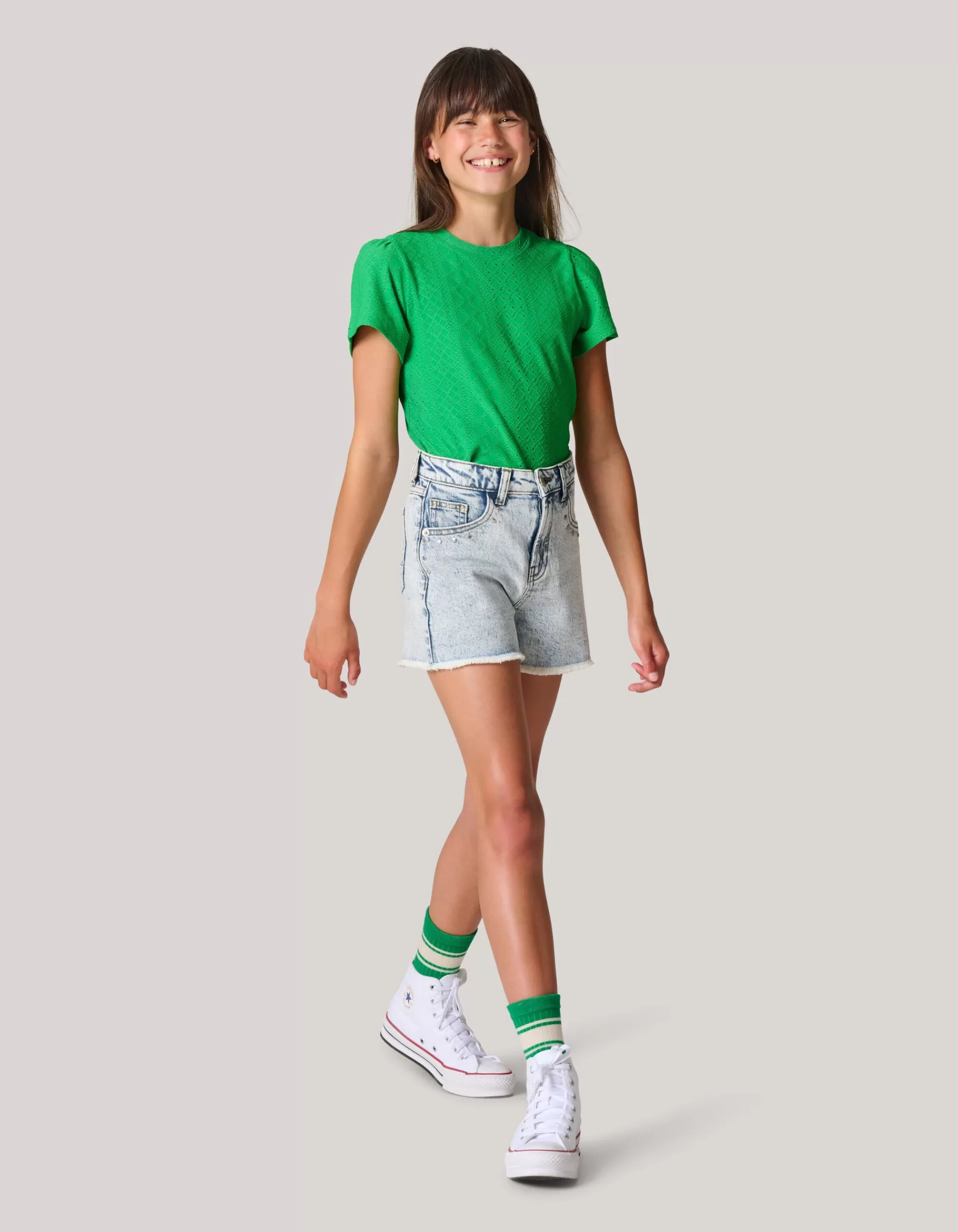 Ajour Top Groen>Shoeby Hot