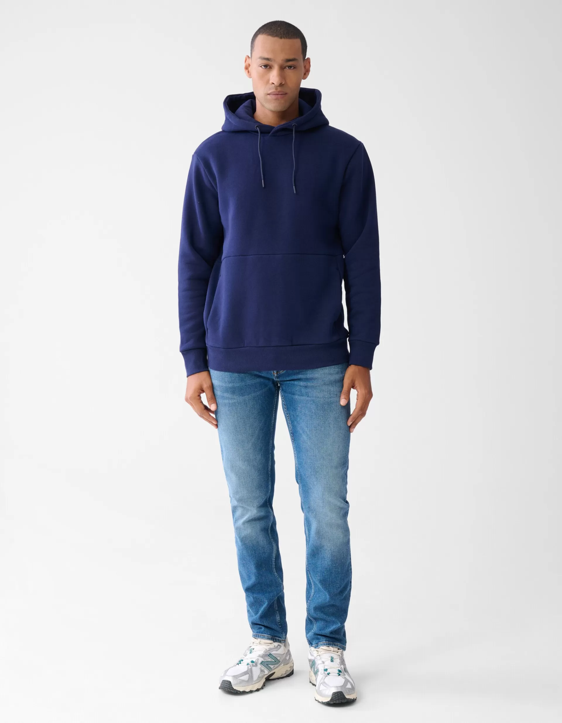 Artwork Hoodie Donkerblauw>Shoeby Clearance