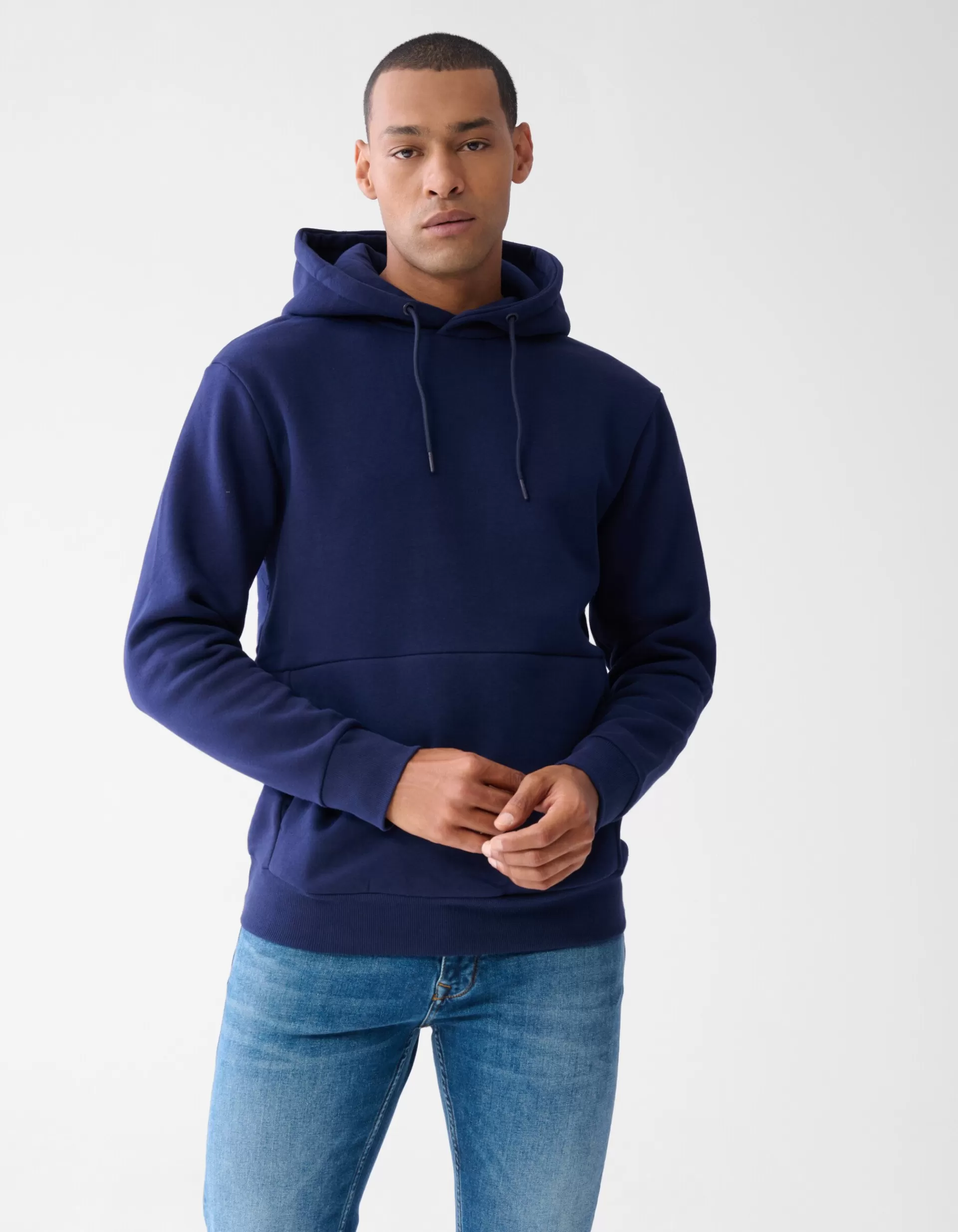 Artwork Hoodie Donkerblauw>Shoeby Clearance