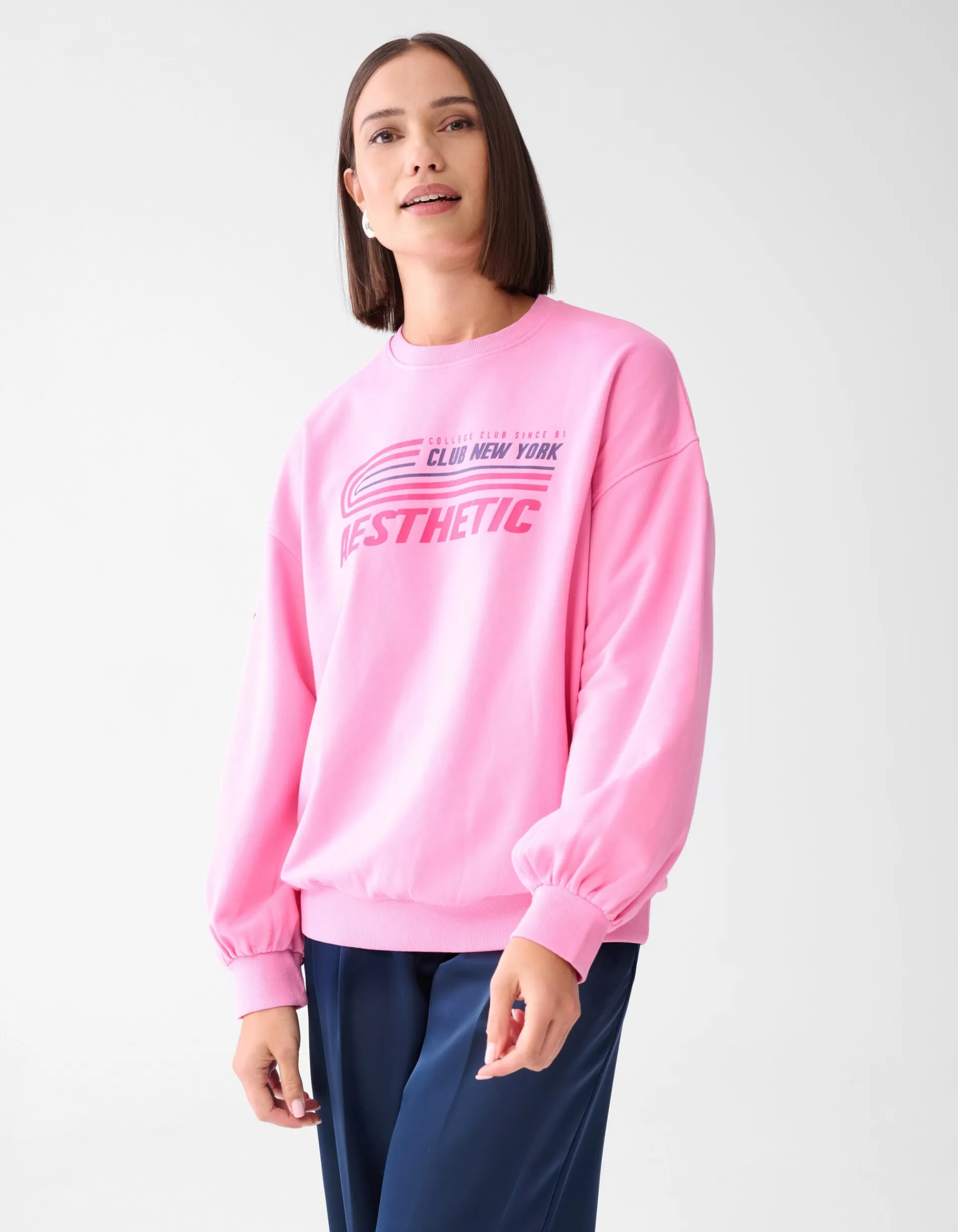 Artwork Sweater Roze>Shoeby Online