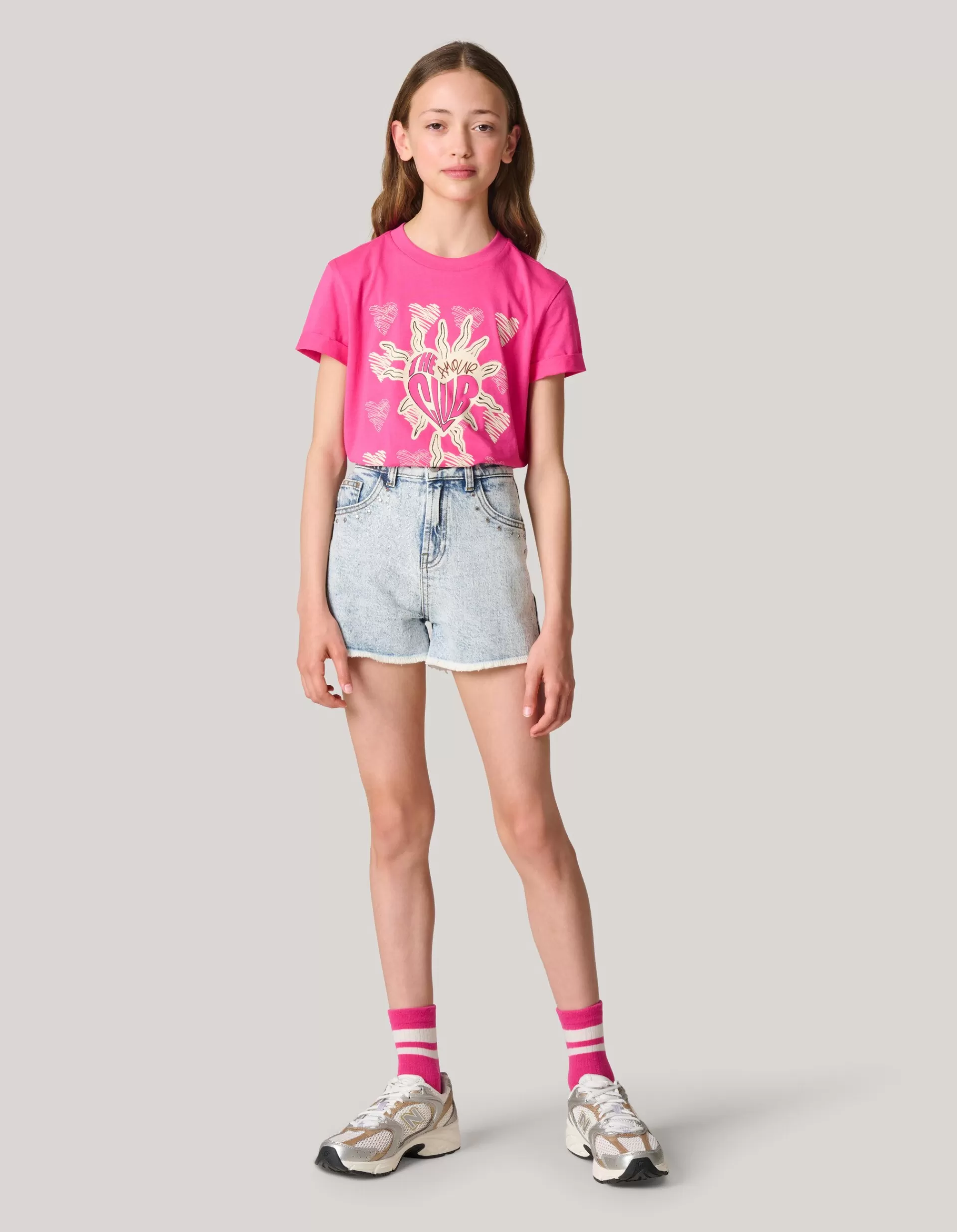 Artwork T-shirt Roze>Shoeby Hot