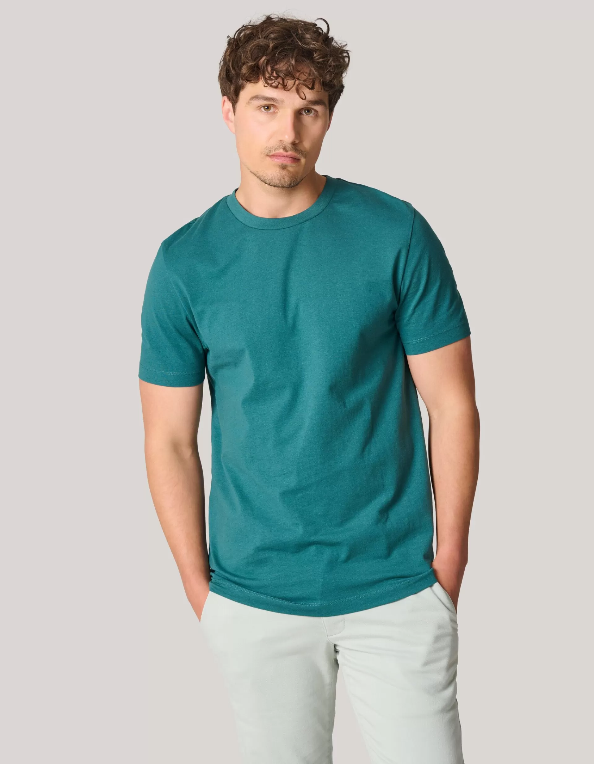 Artwork T-shirt Turquoise>Shoeby Store