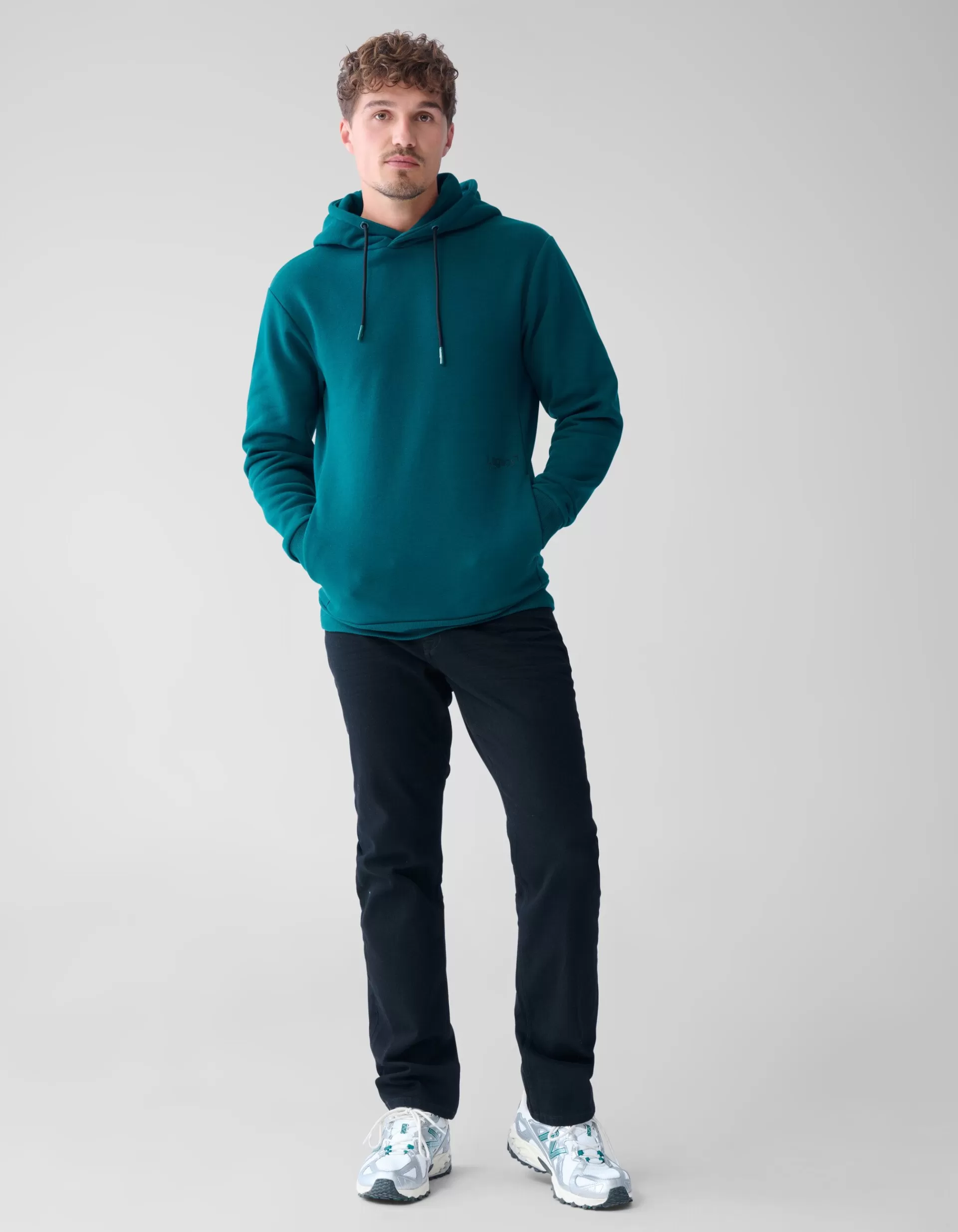 Basis Hoodie Donkergroen>Shoeby Best Sale