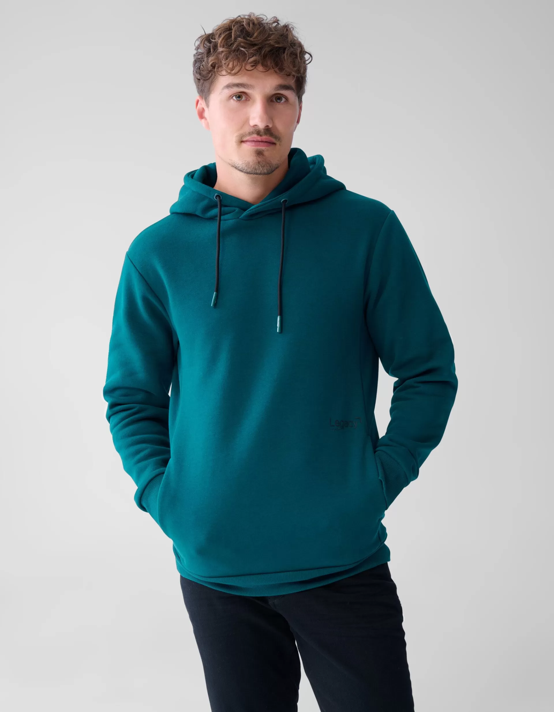 Basis Hoodie Donkergroen>Shoeby Best Sale