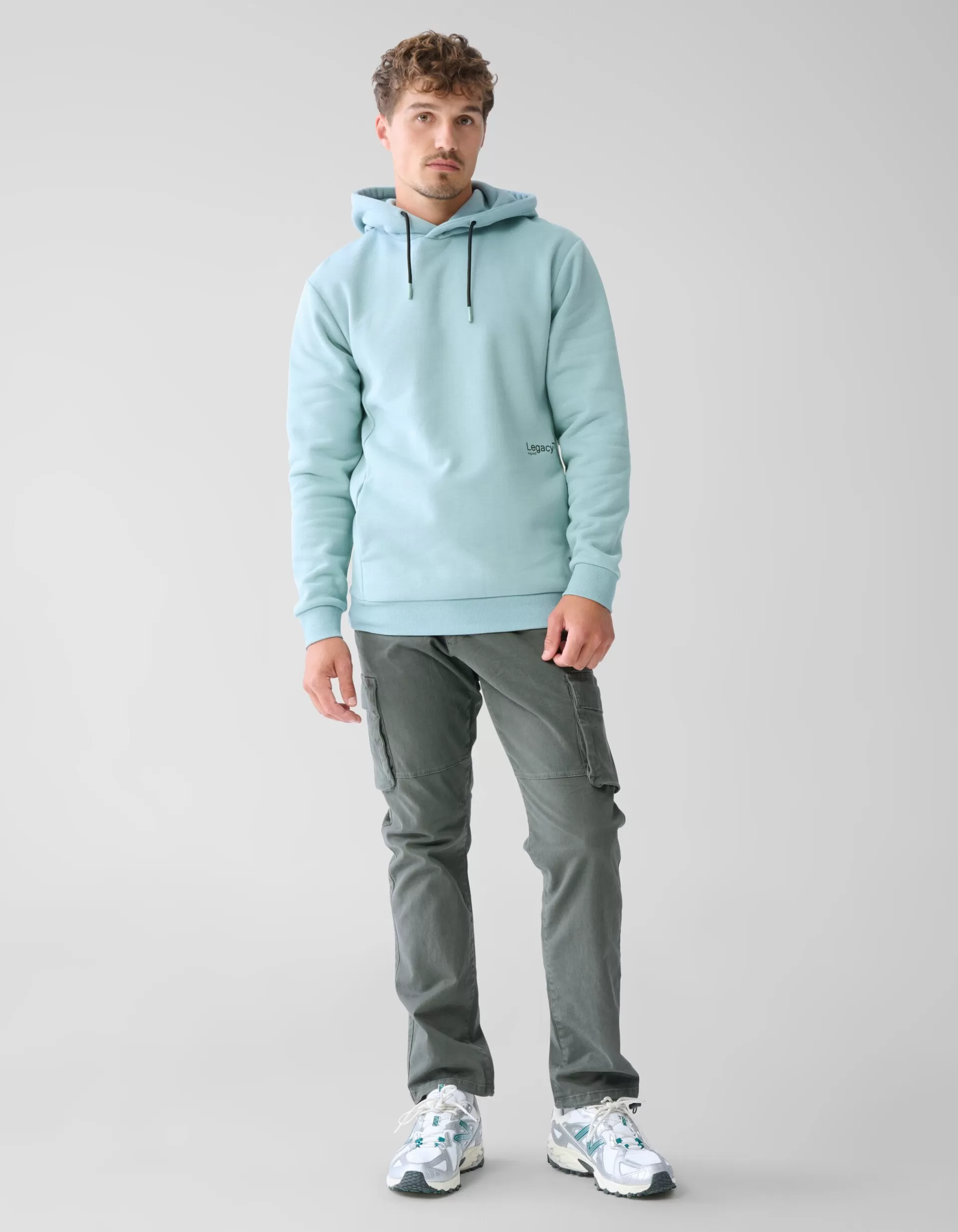 Basis Hoodie Lichtgroen>Shoeby Store