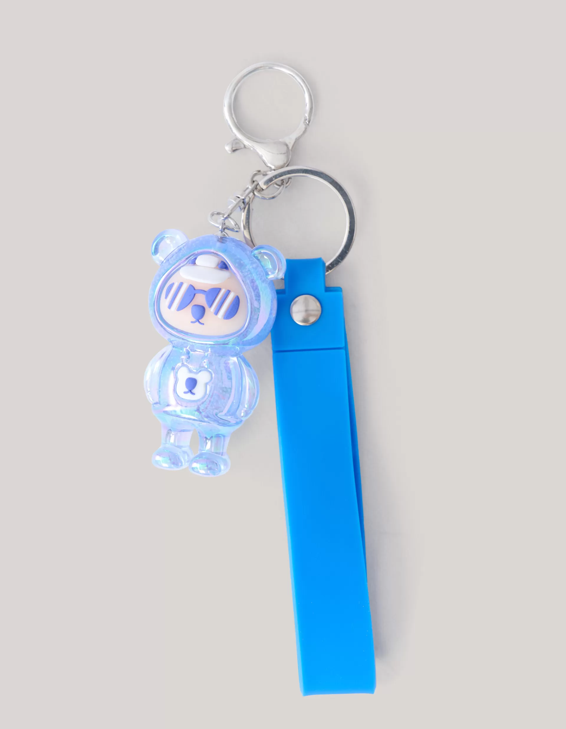 Beer Sleutelhanger Blauw>Shoeby Best