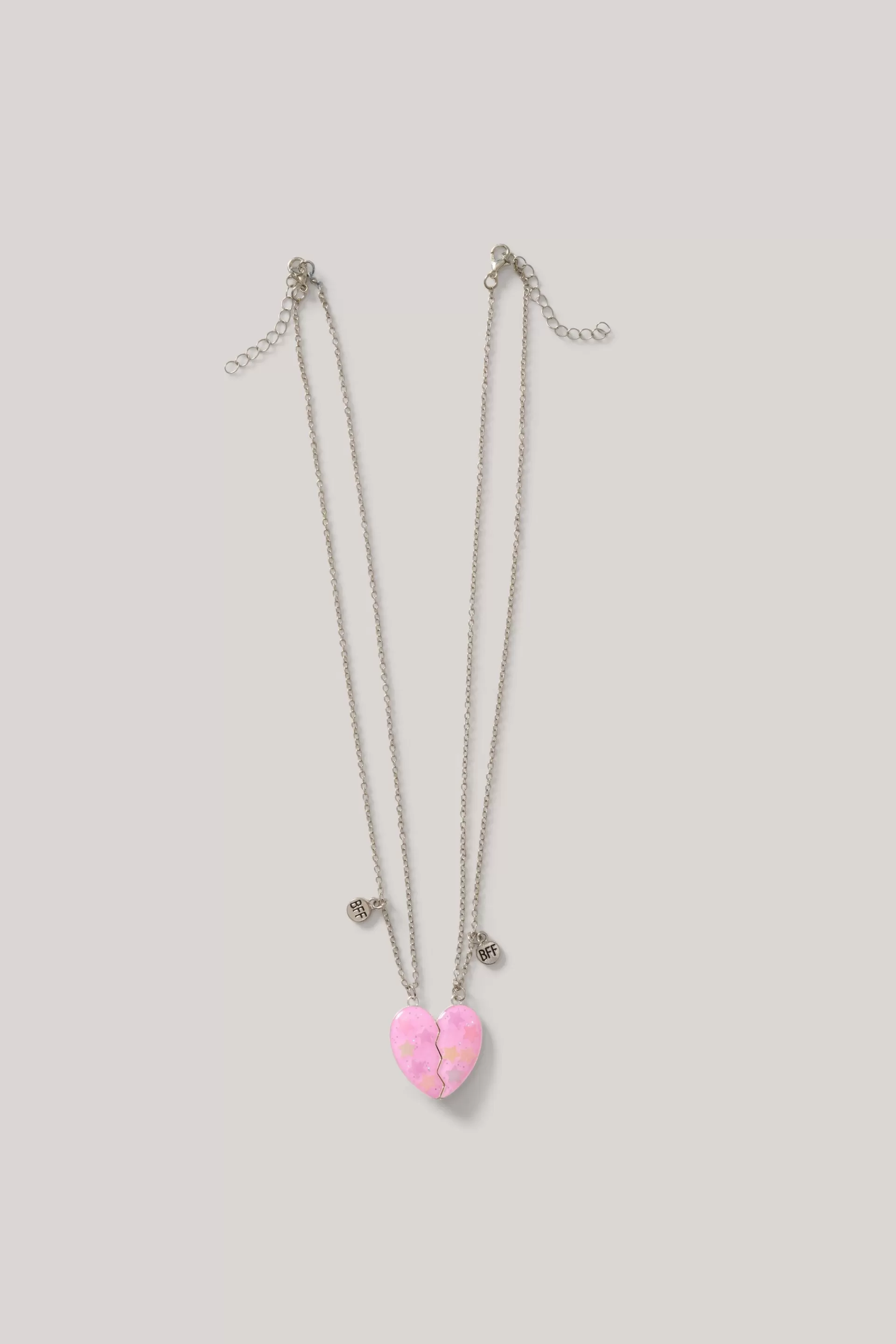 Bff Heart Star Ketting Roze>Shoeby Outlet