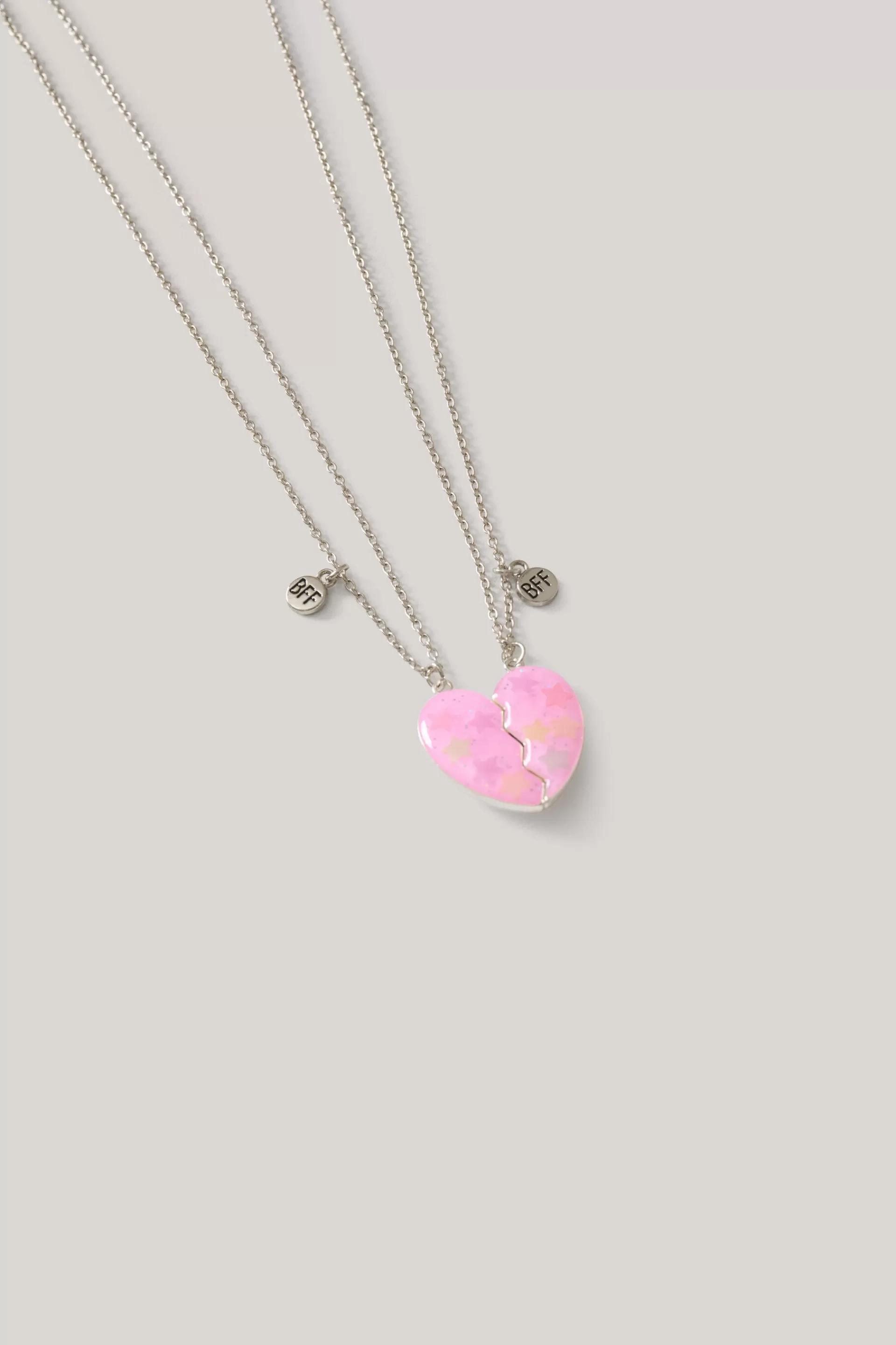 Bff Heart Star Ketting Roze>Shoeby Outlet