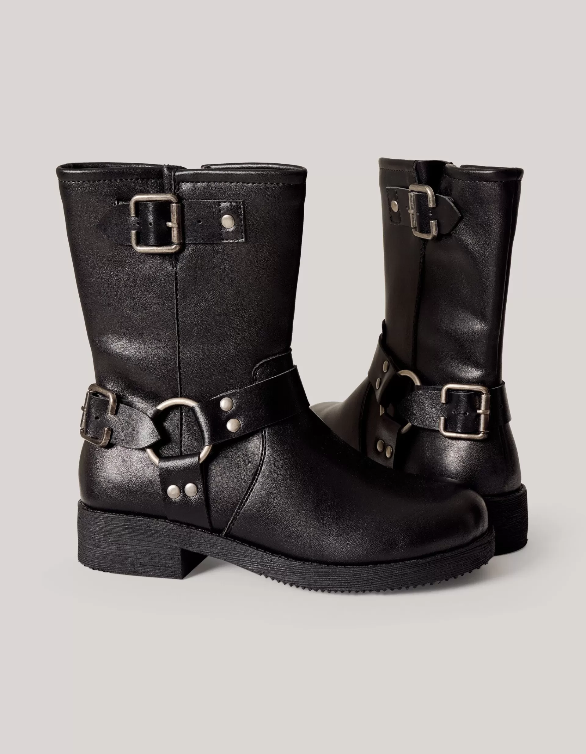 Biker Laarzen Zwart>Shoeby Best Sale