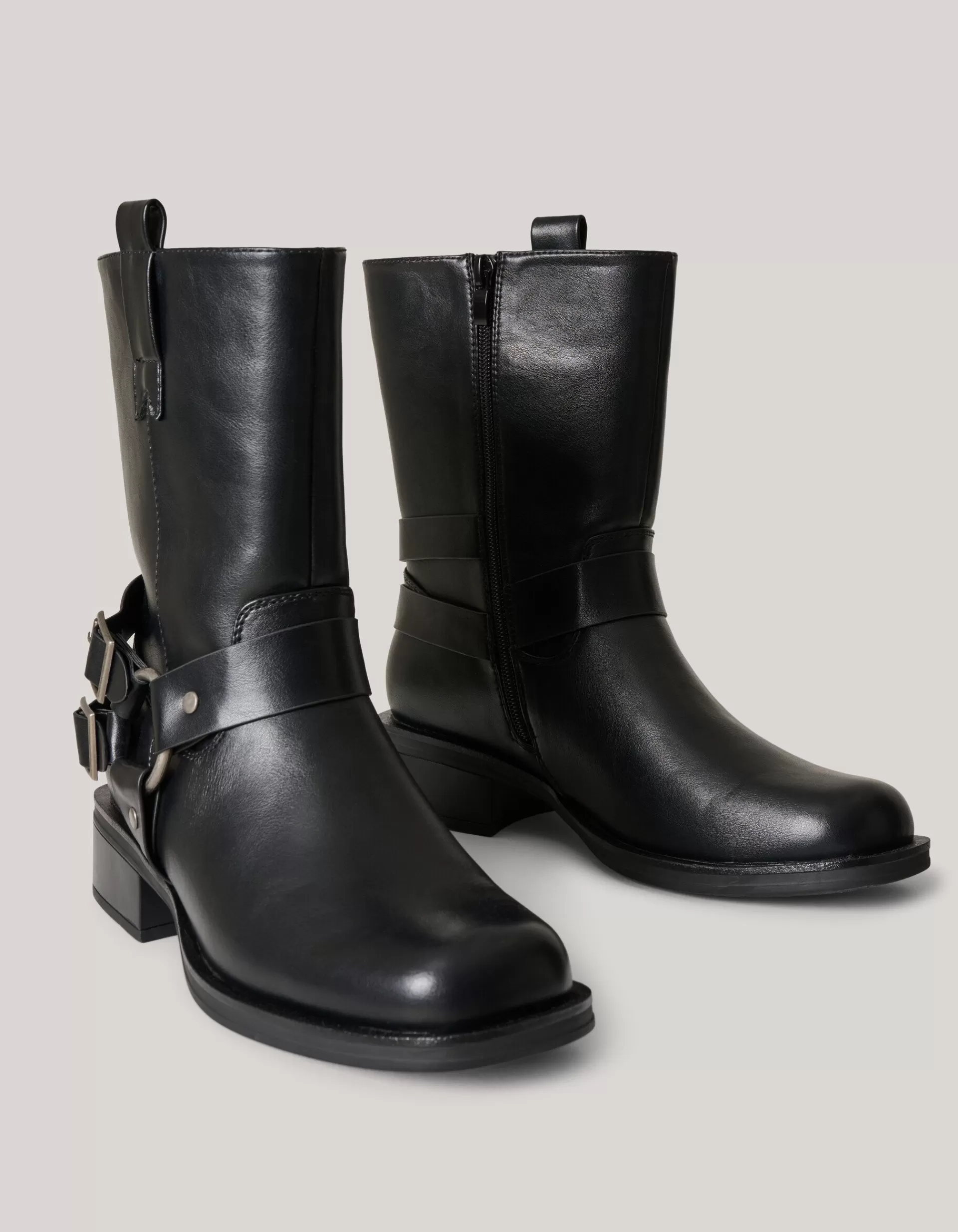 Biker Laarzen Zwart>Shoeby Sale