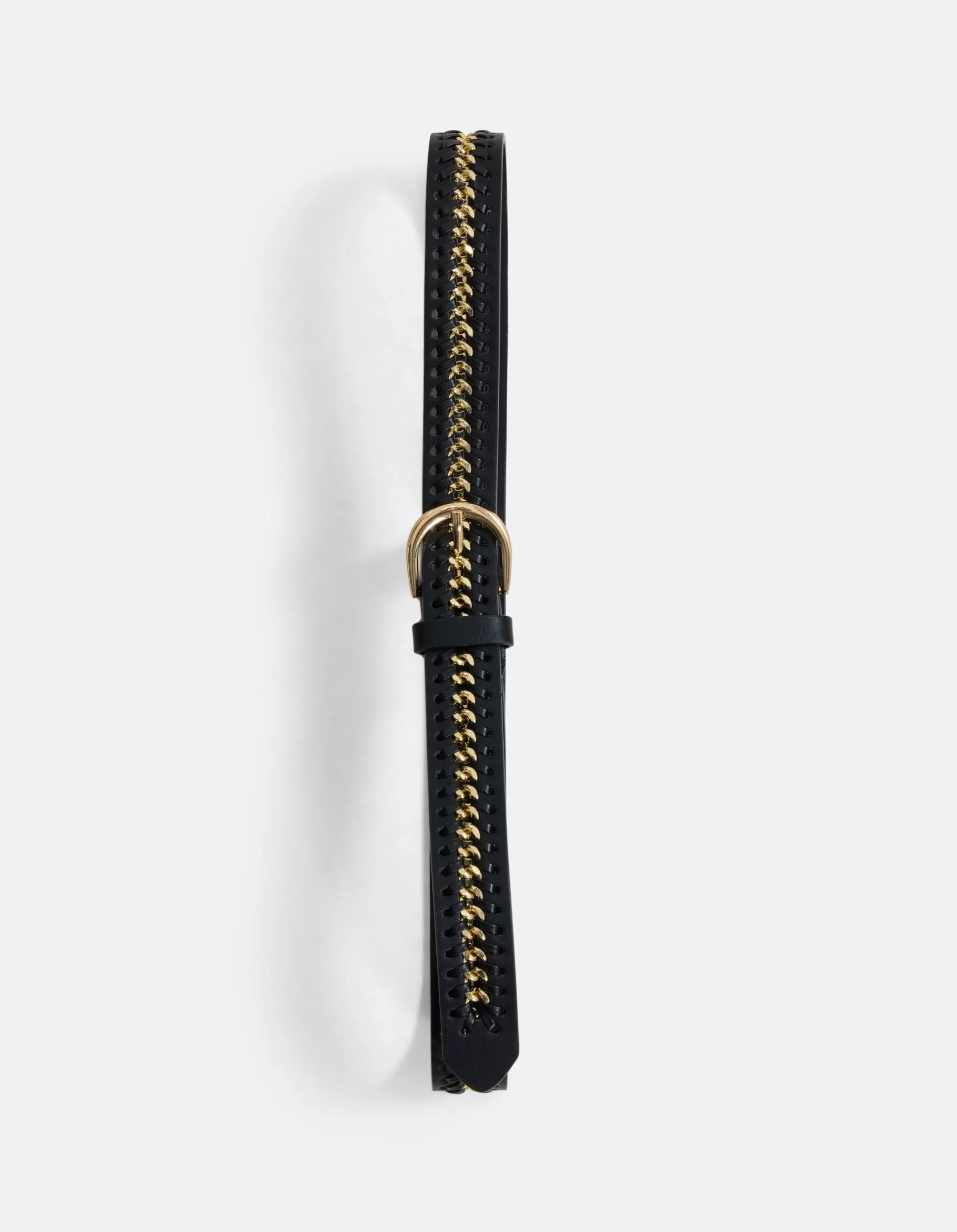 Braided Chain Riem Zwart>Shoeby Cheap