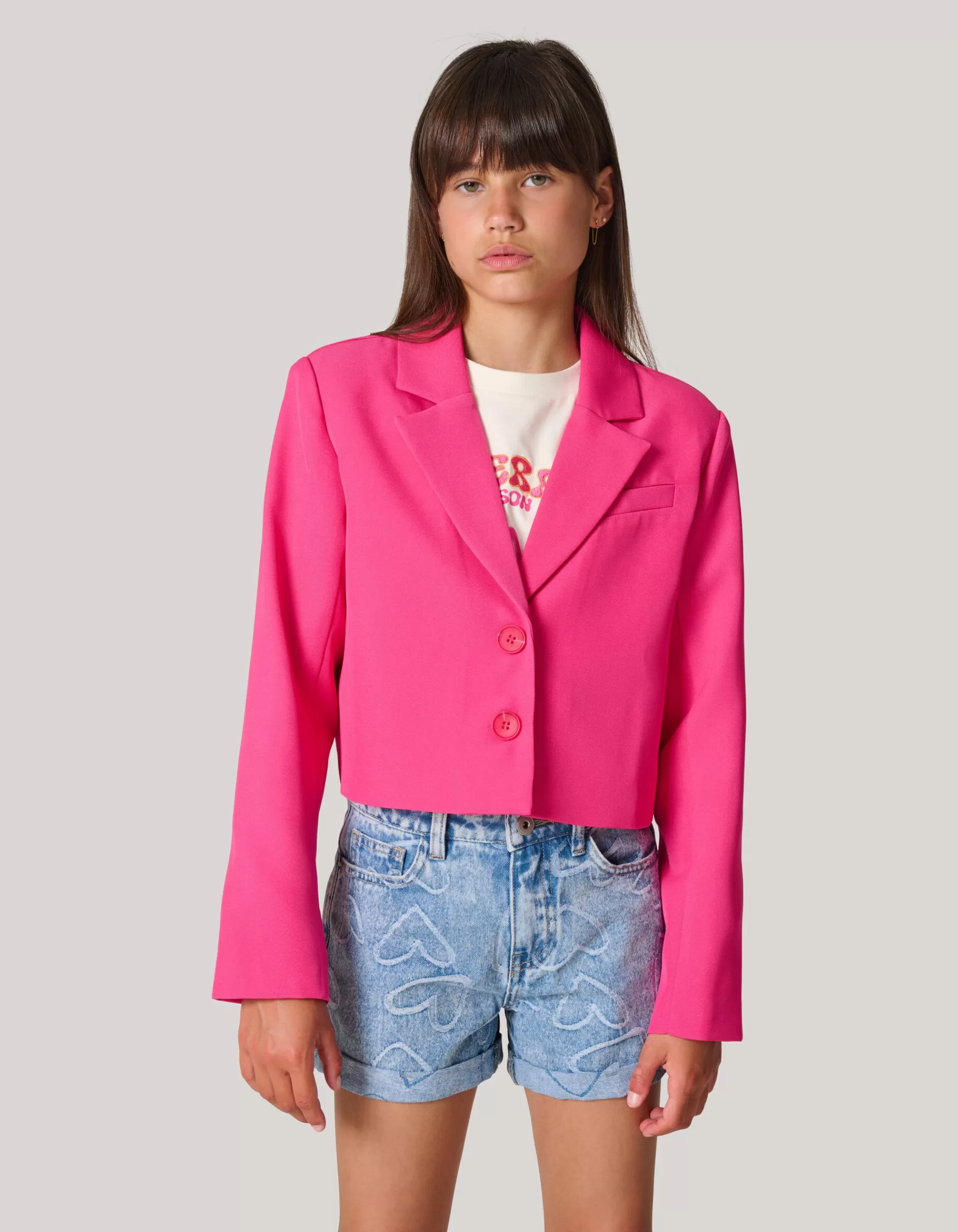 Cropped Blazer Roze>Shoeby Best