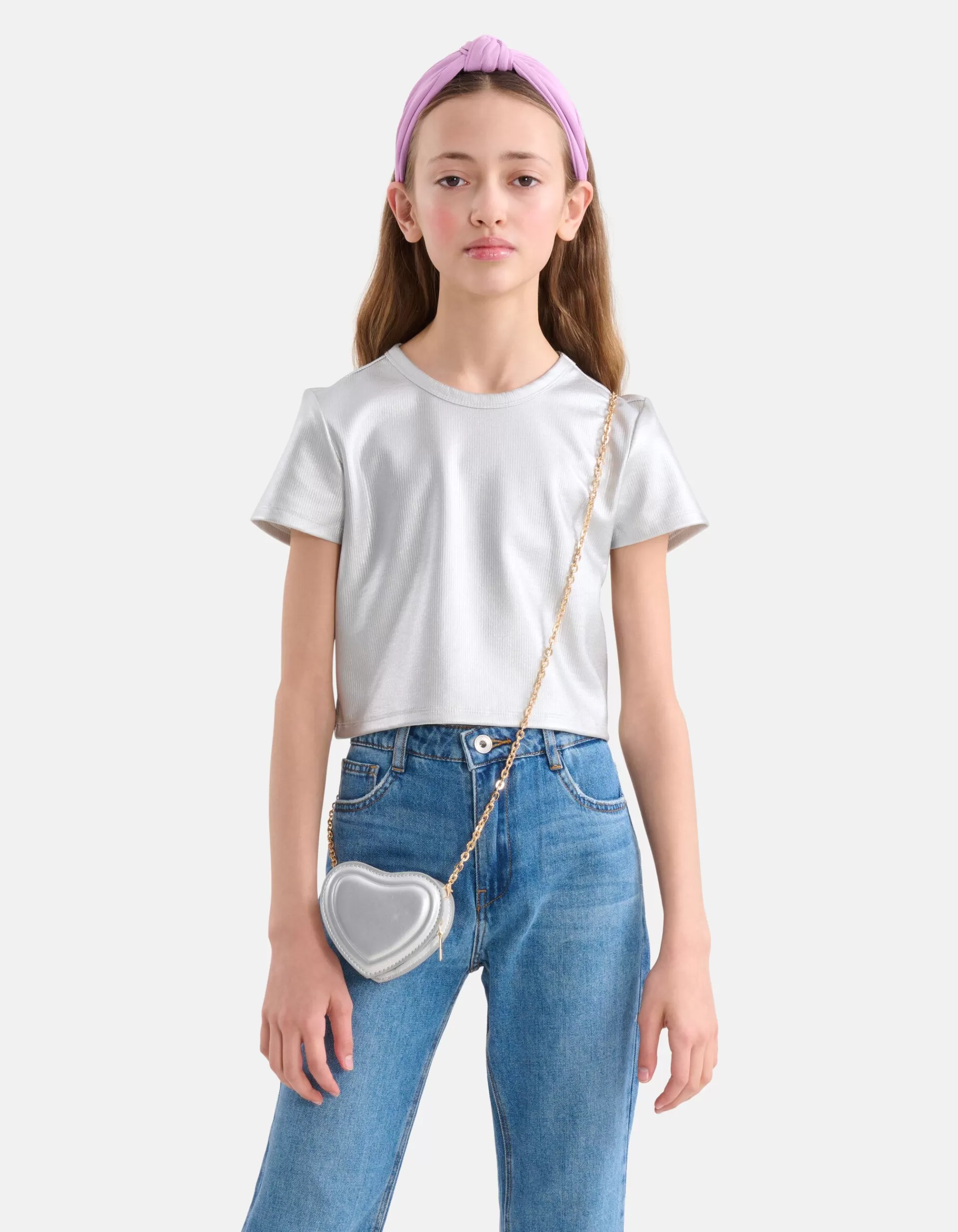 Cropped Top Zilver>Shoeby Online