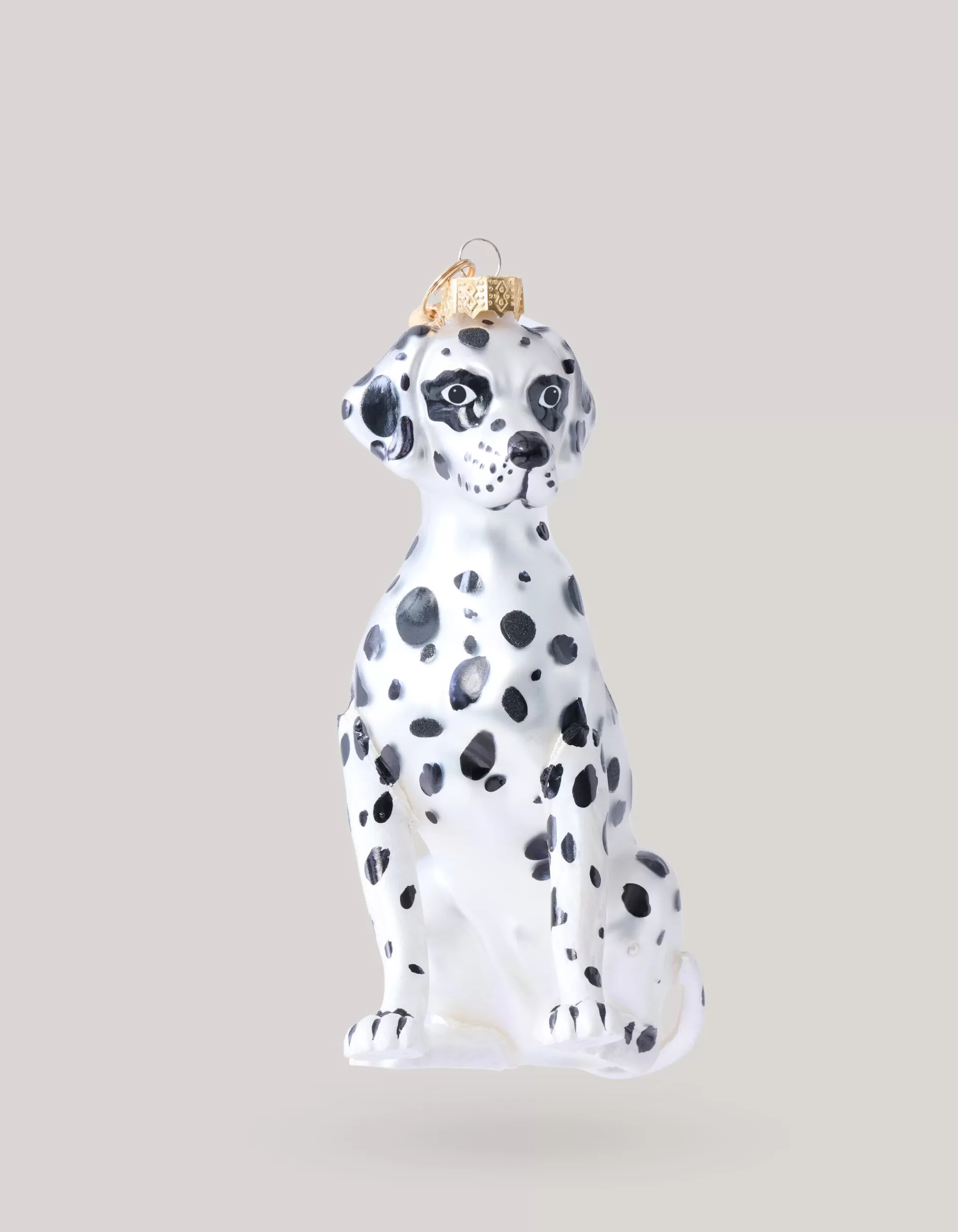 Dalmatiër Kerstbal Wit/Zwart By Fred>Shoeby Clearance