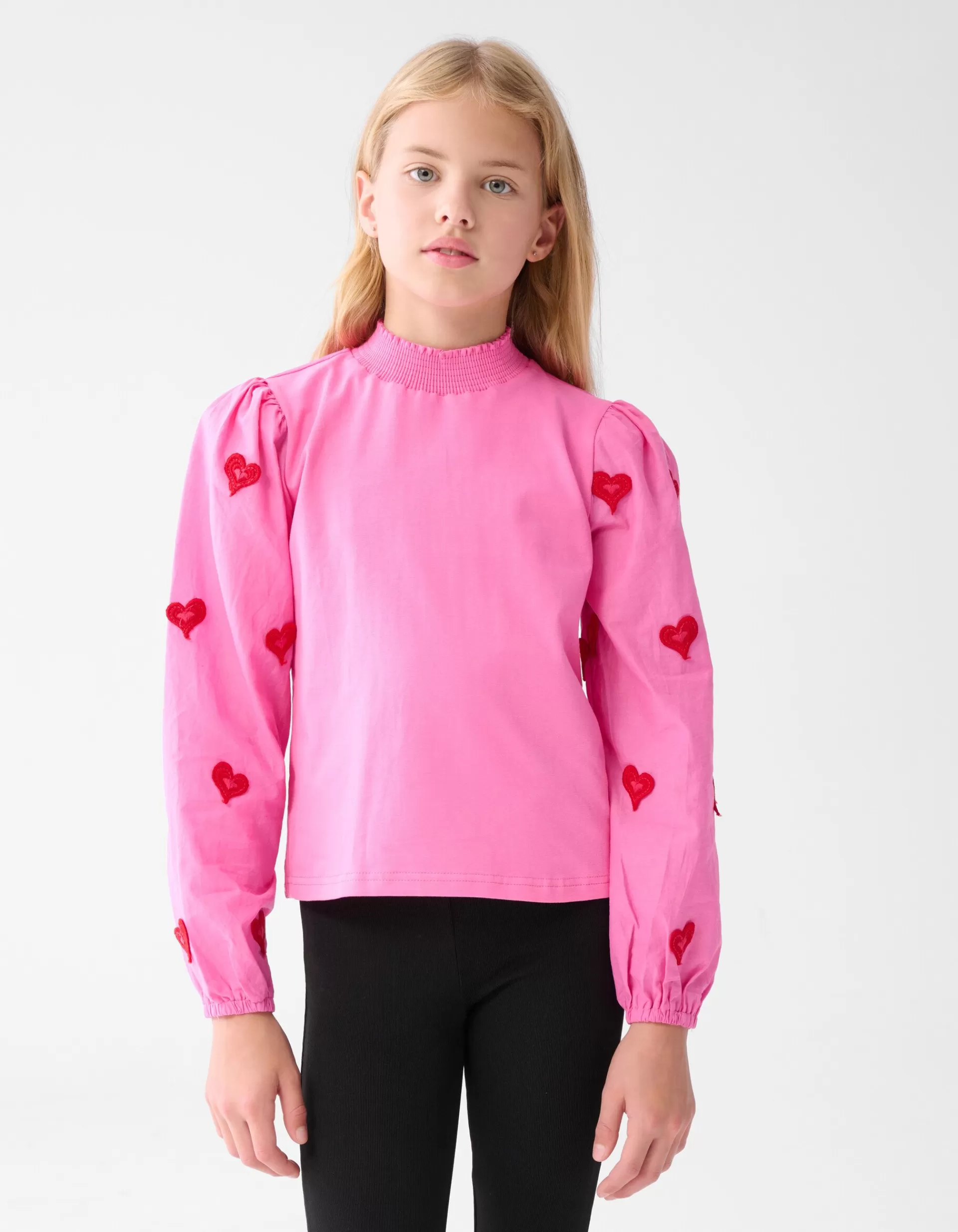 Embroidery Longsleeve Roze>Shoeby Cheap