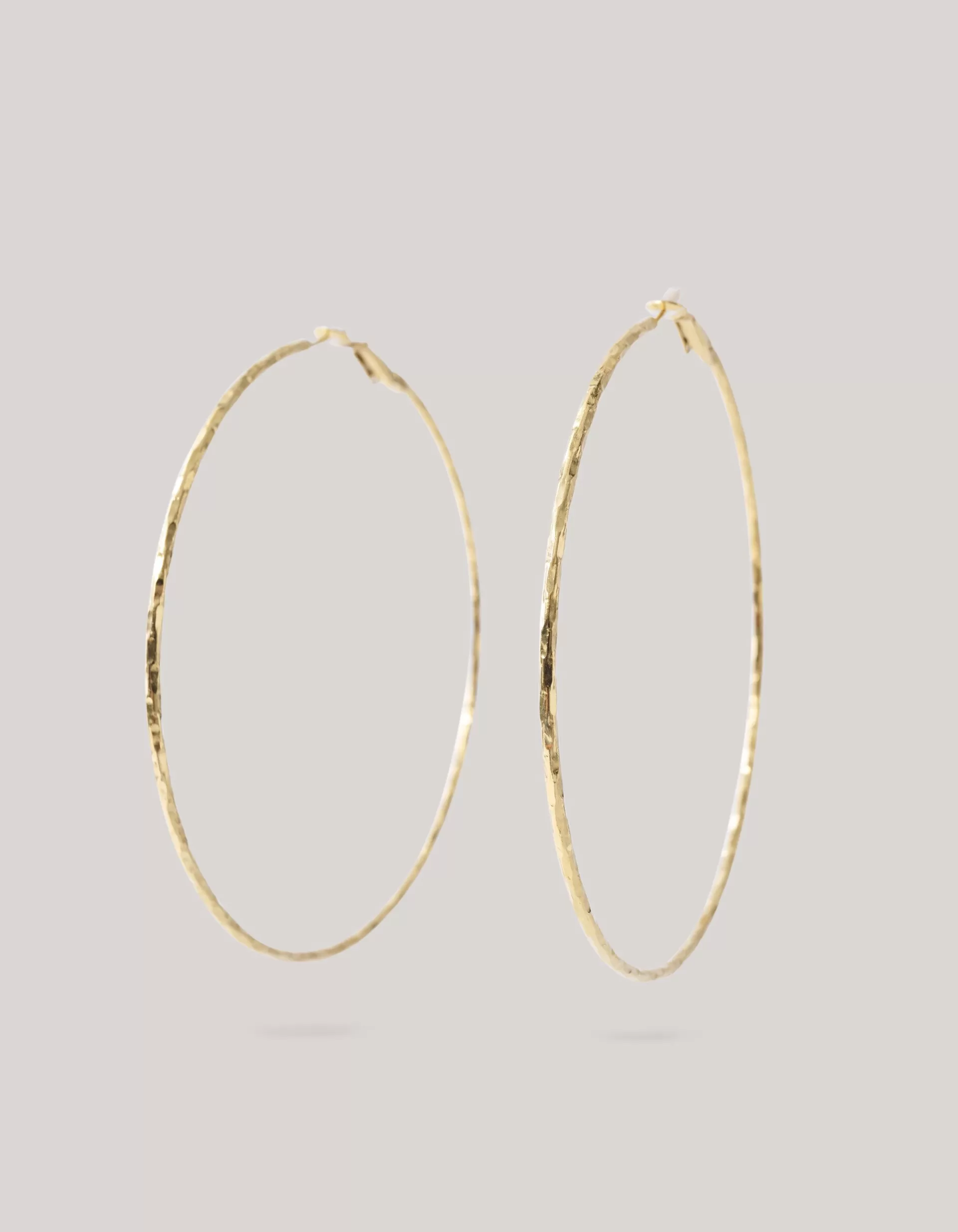 Hammered Hoop Oorbellen Goud>Shoeby Discount