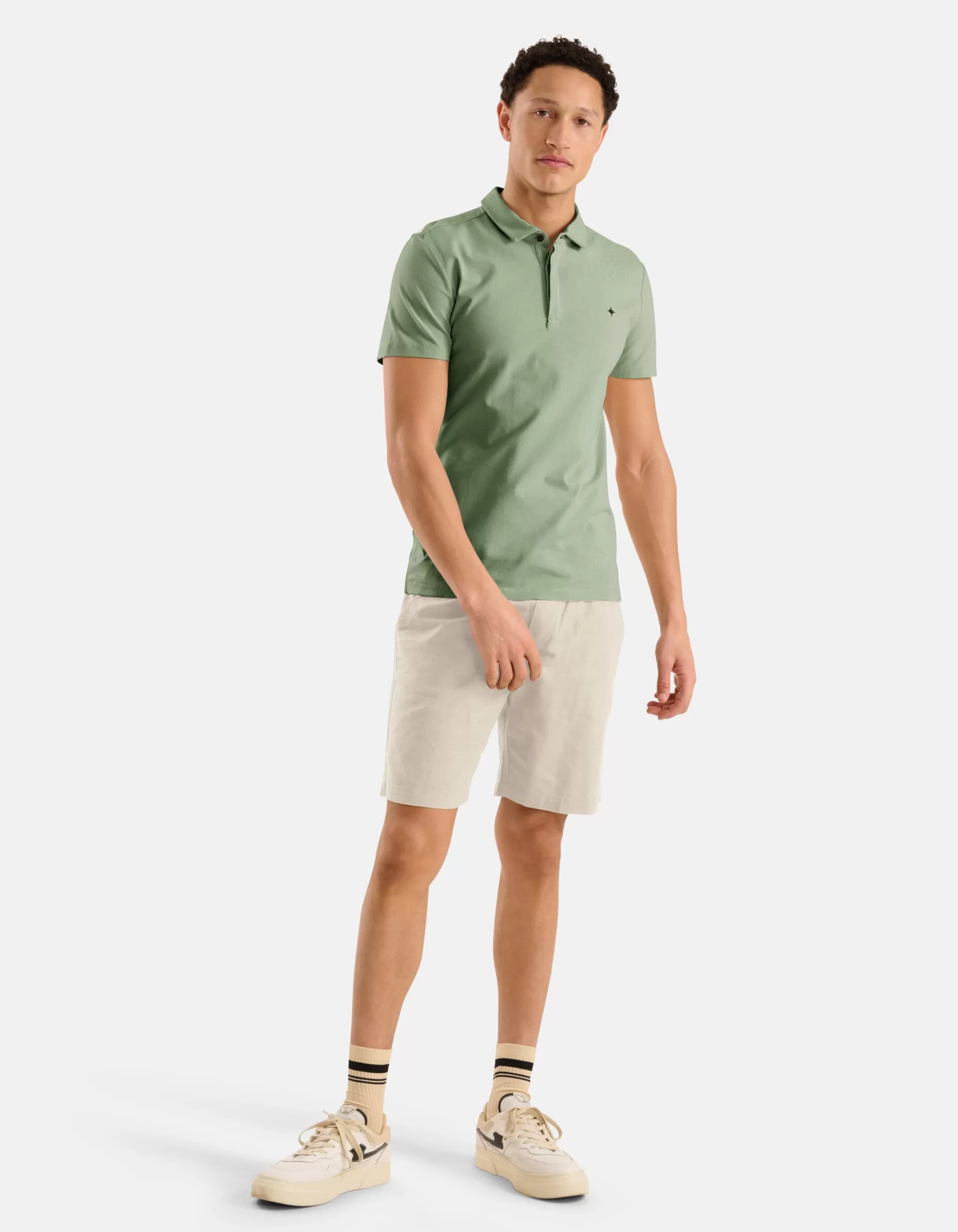 Jersey Polo Groen>Shoeby Hot