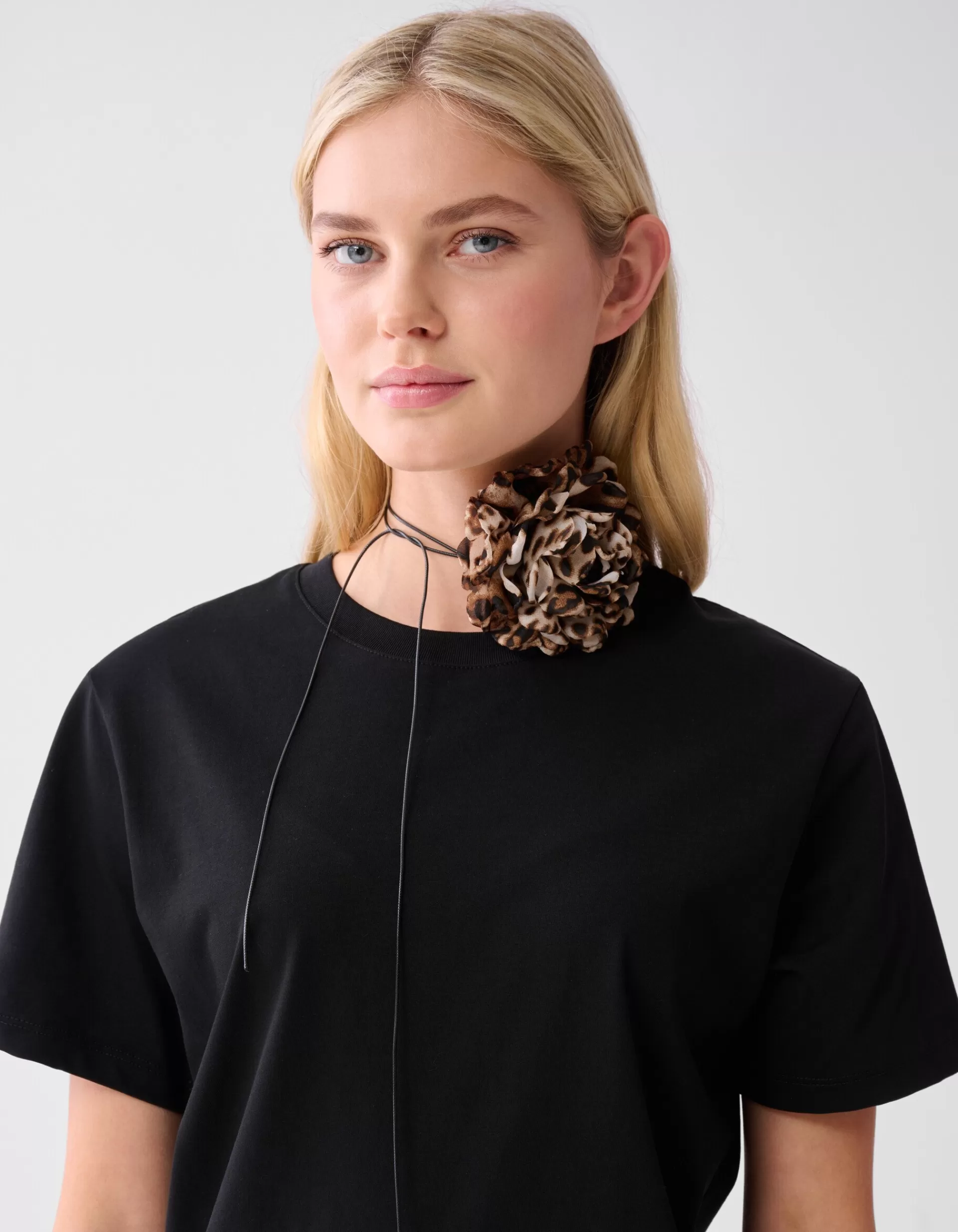 Leopard Corsage Ketting Bruin>Shoeby Store