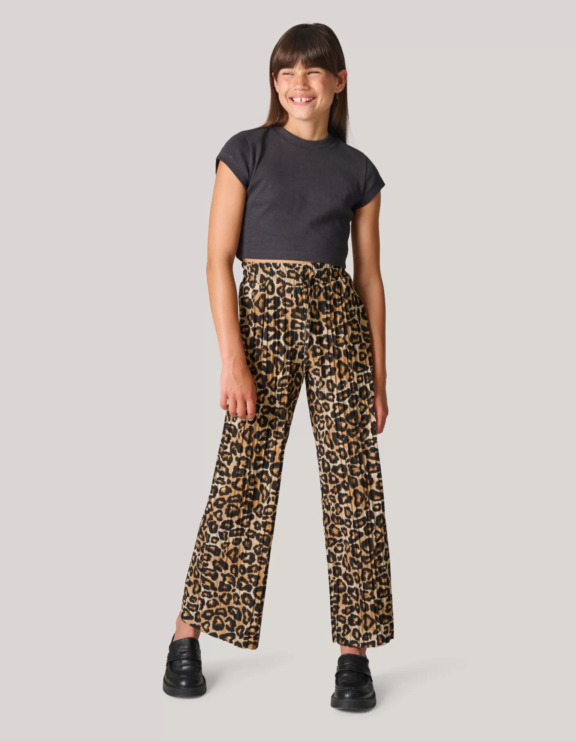 Leopard Plissé Broek>Shoeby Cheap