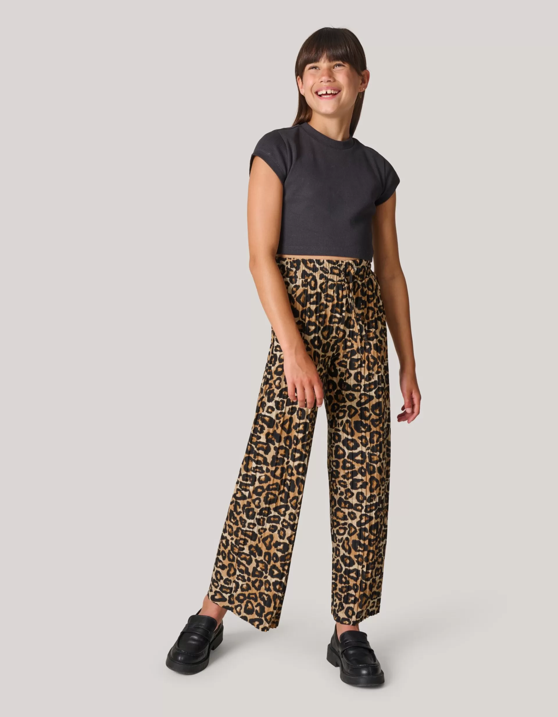 Leopard Plissé Broek>Shoeby Cheap