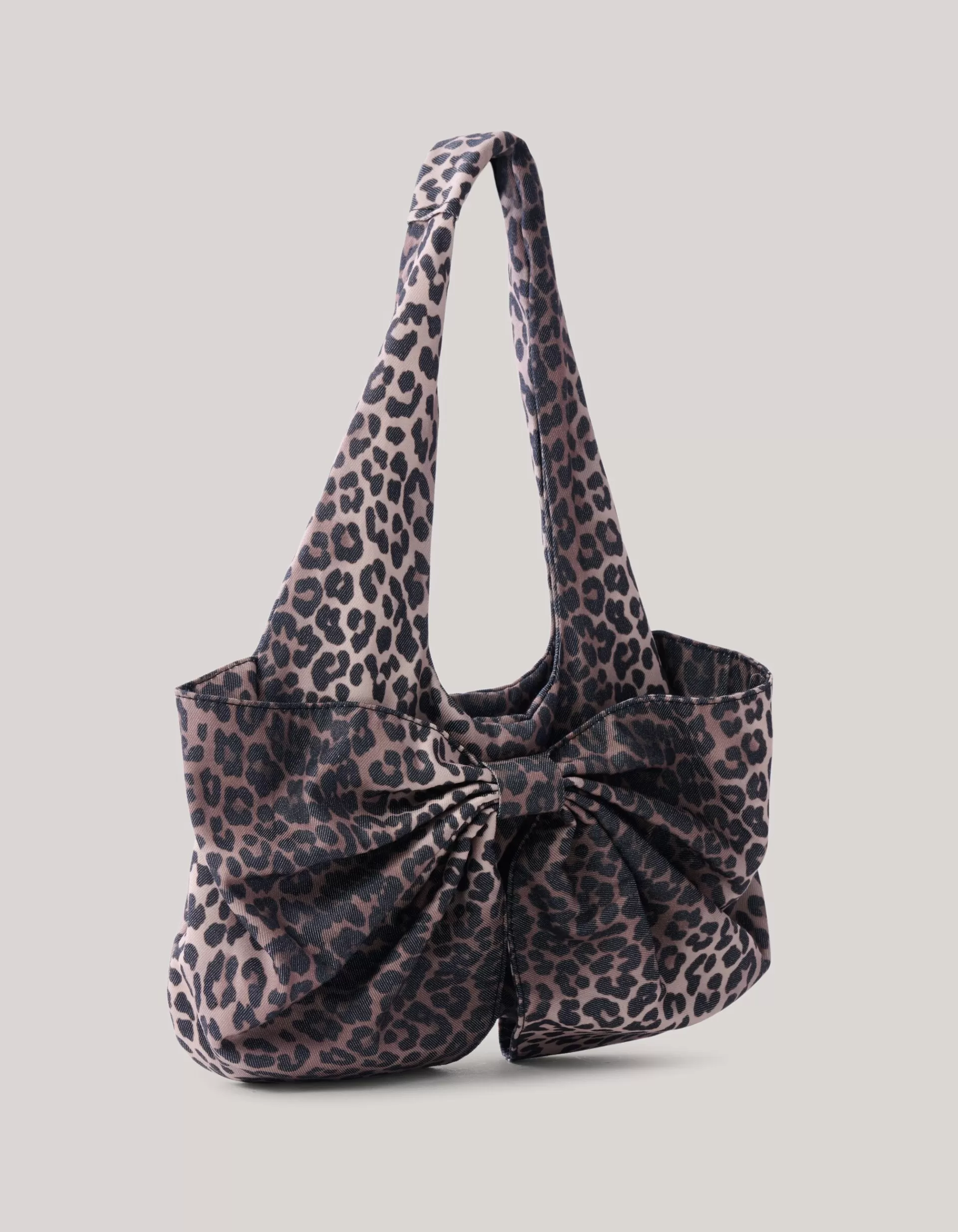 Leopard Strik Tas bruin>Shoeby Discount