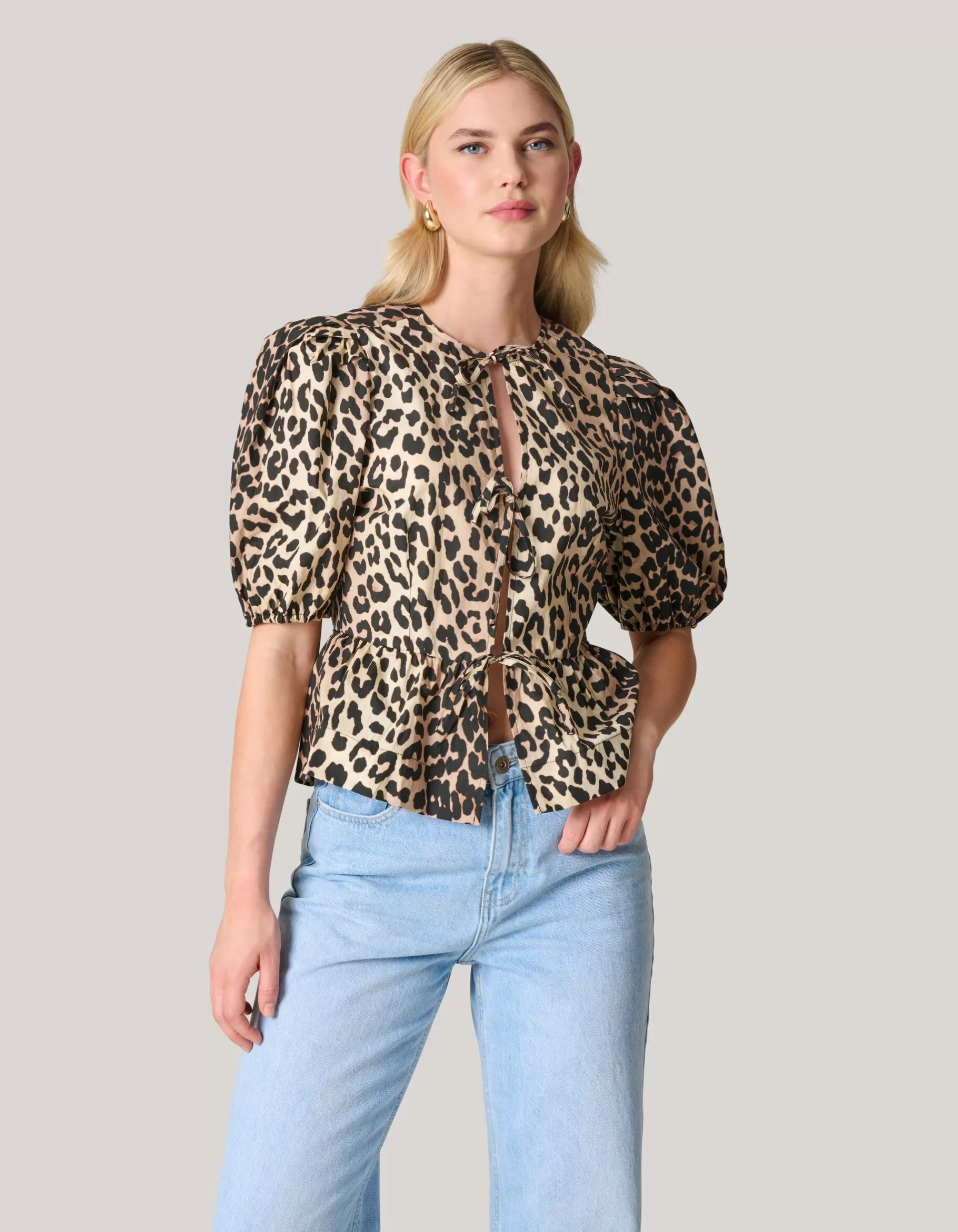 Leopard Strik Top>Shoeby Flash Sale