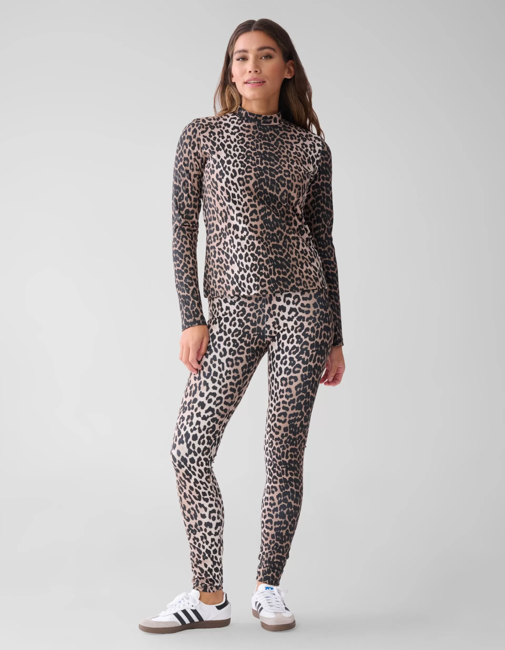 Leopard Travel Legging Bruin>Shoeby Shop