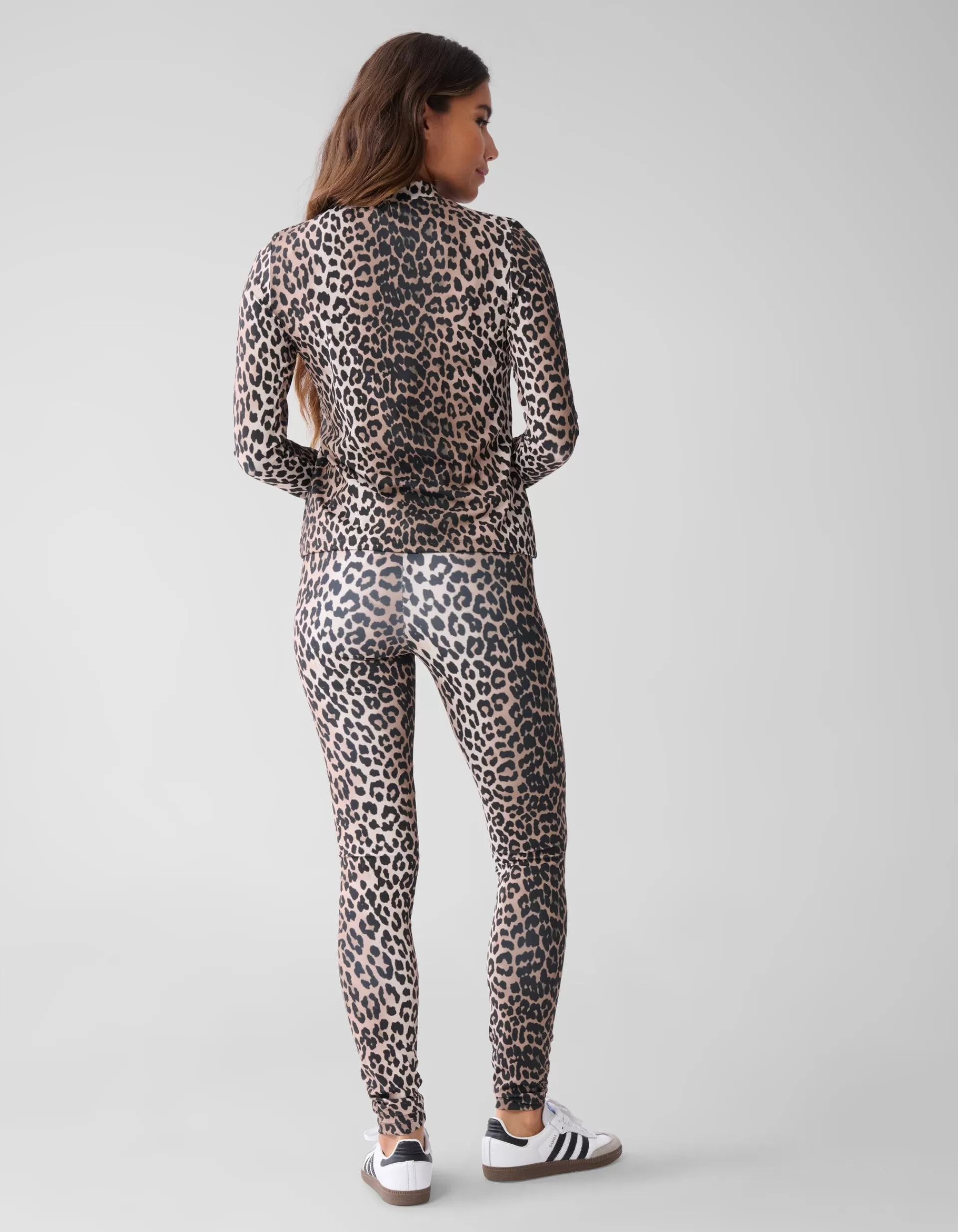 Leopard Travel Legging Bruin>Shoeby Shop