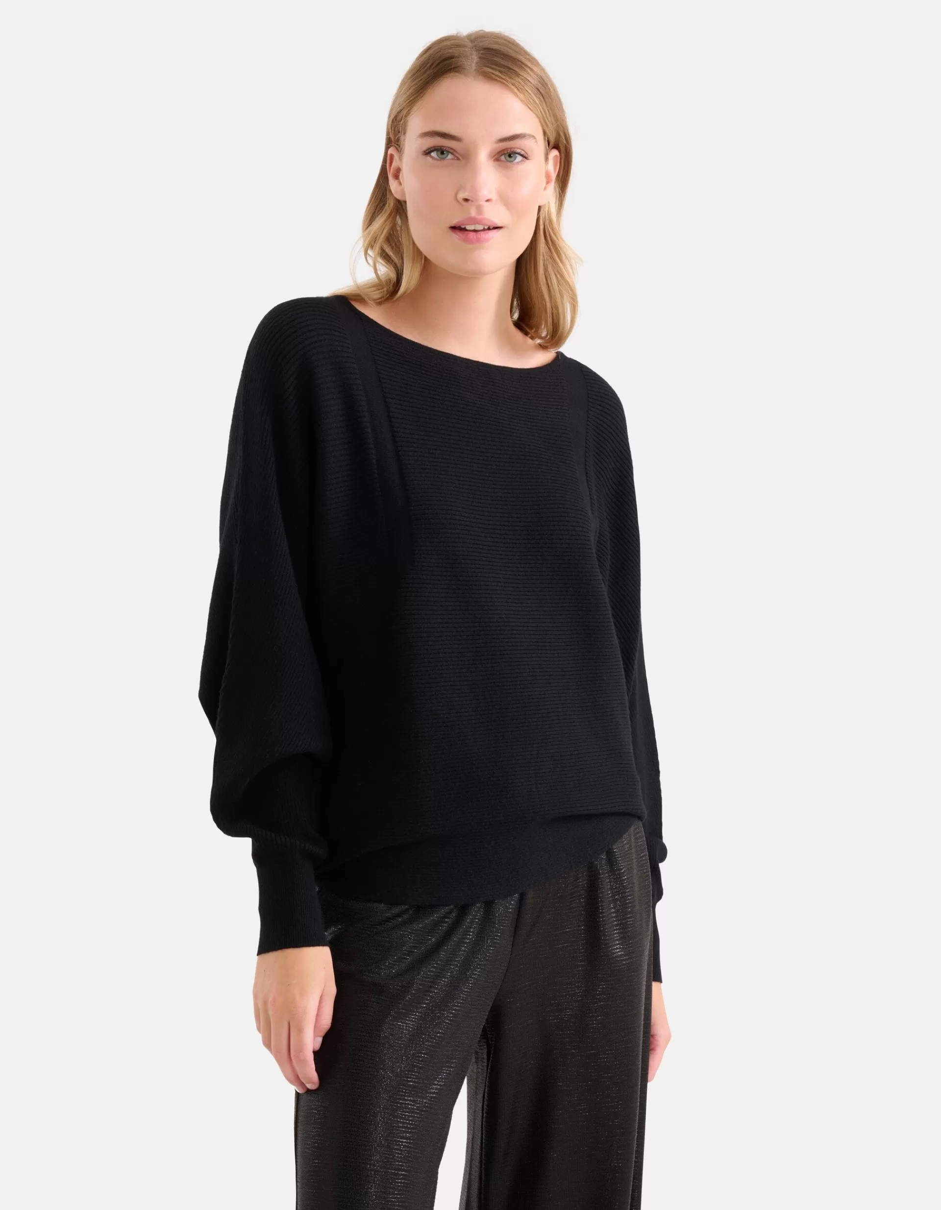 Oversized Trui Zwart>Shoeby Store