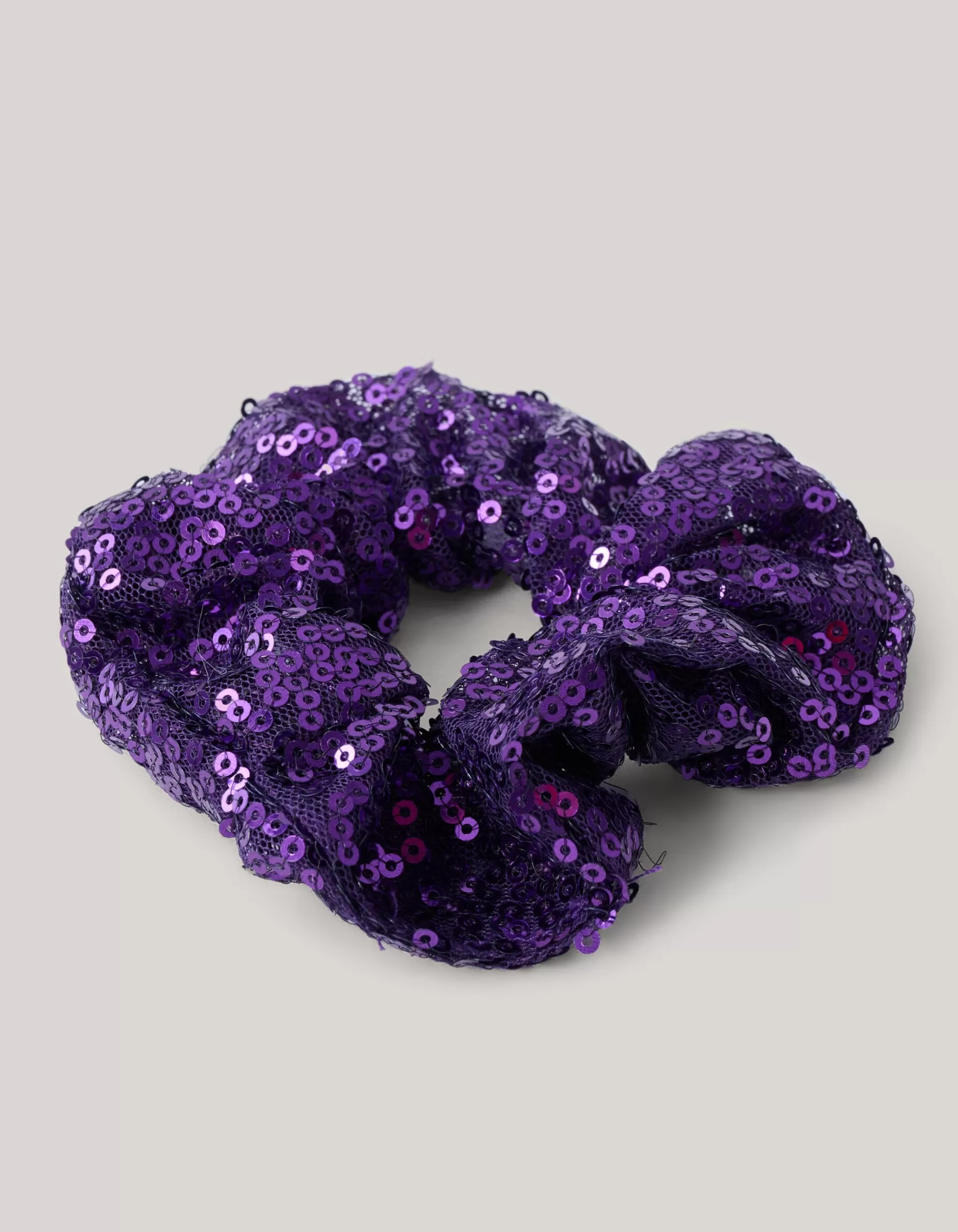 Pailletten Scrunchie Paars>Shoeby Shop