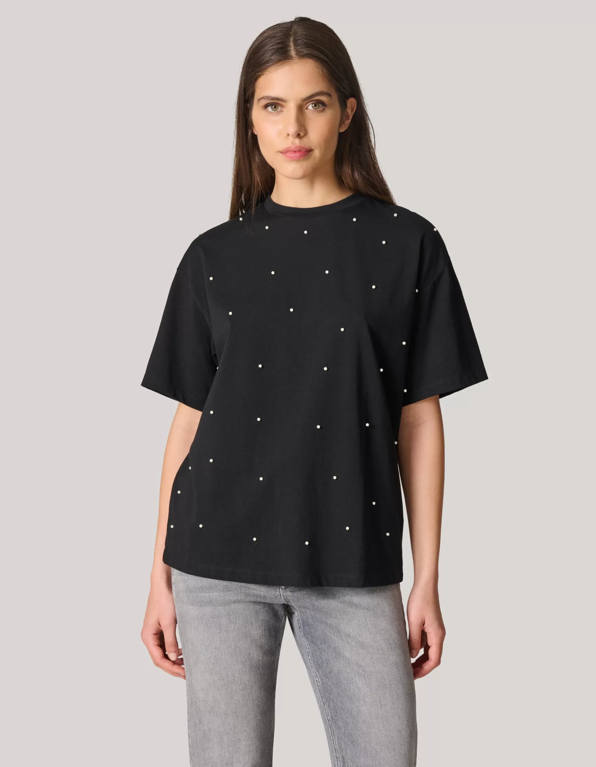 Parel T-shirt Zwart>Shoeby Best