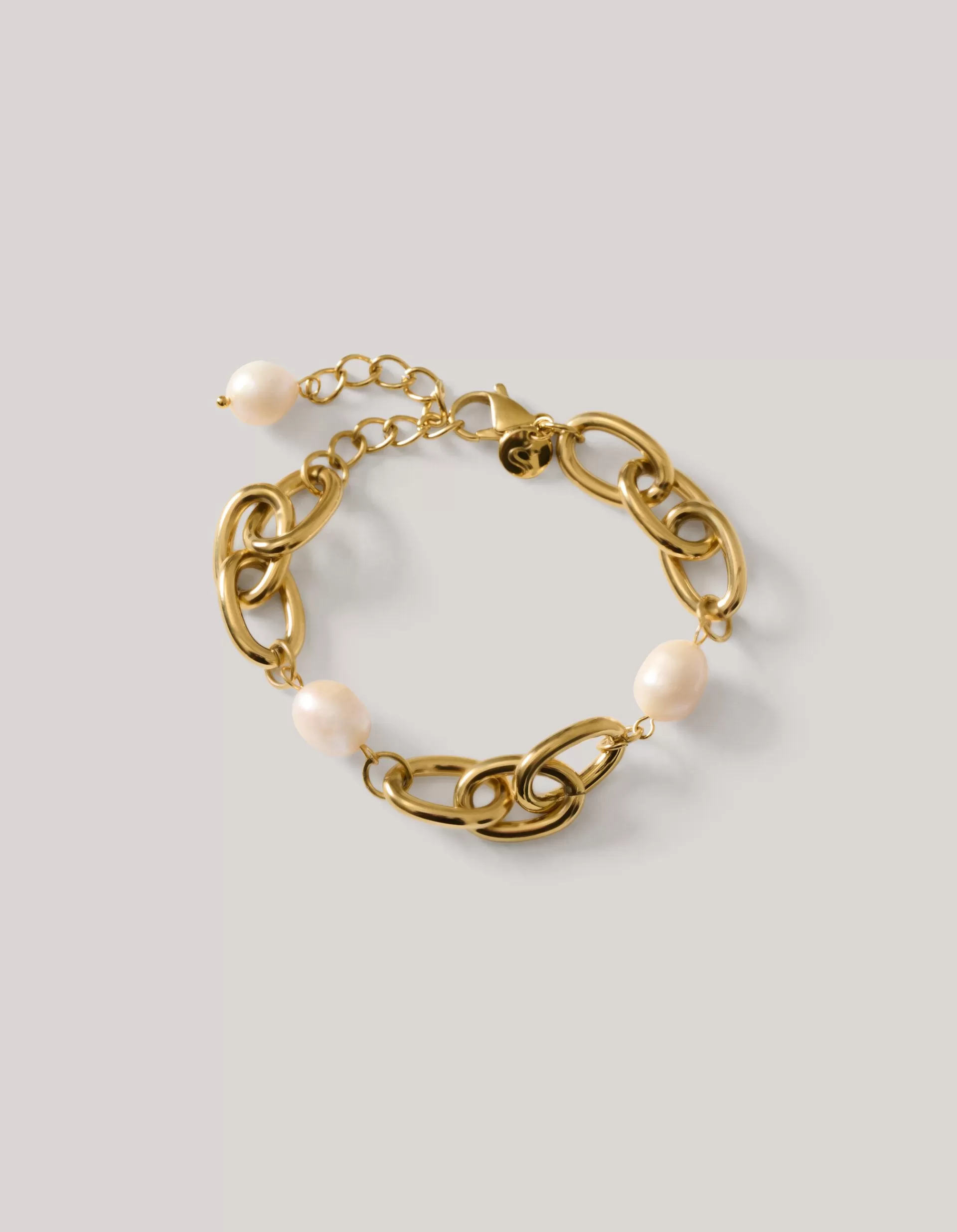 Pearl Chain Armband Goud>Shoeby Discount