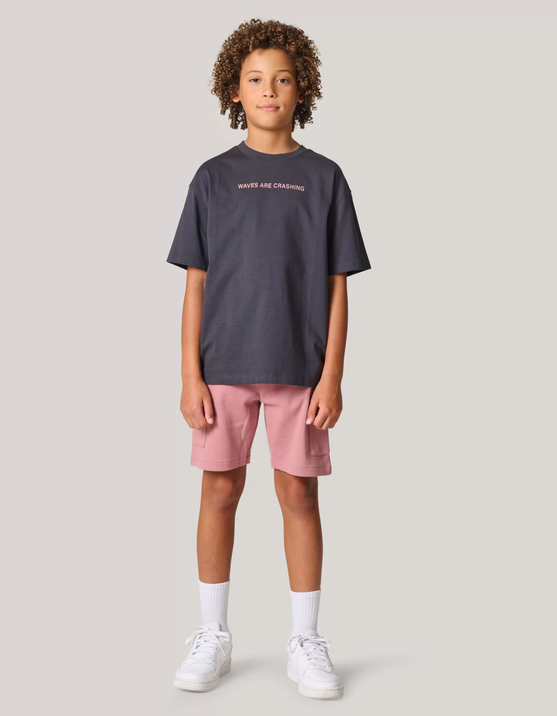 Pique Cargo Short Donkerroze>Shoeby Cheap