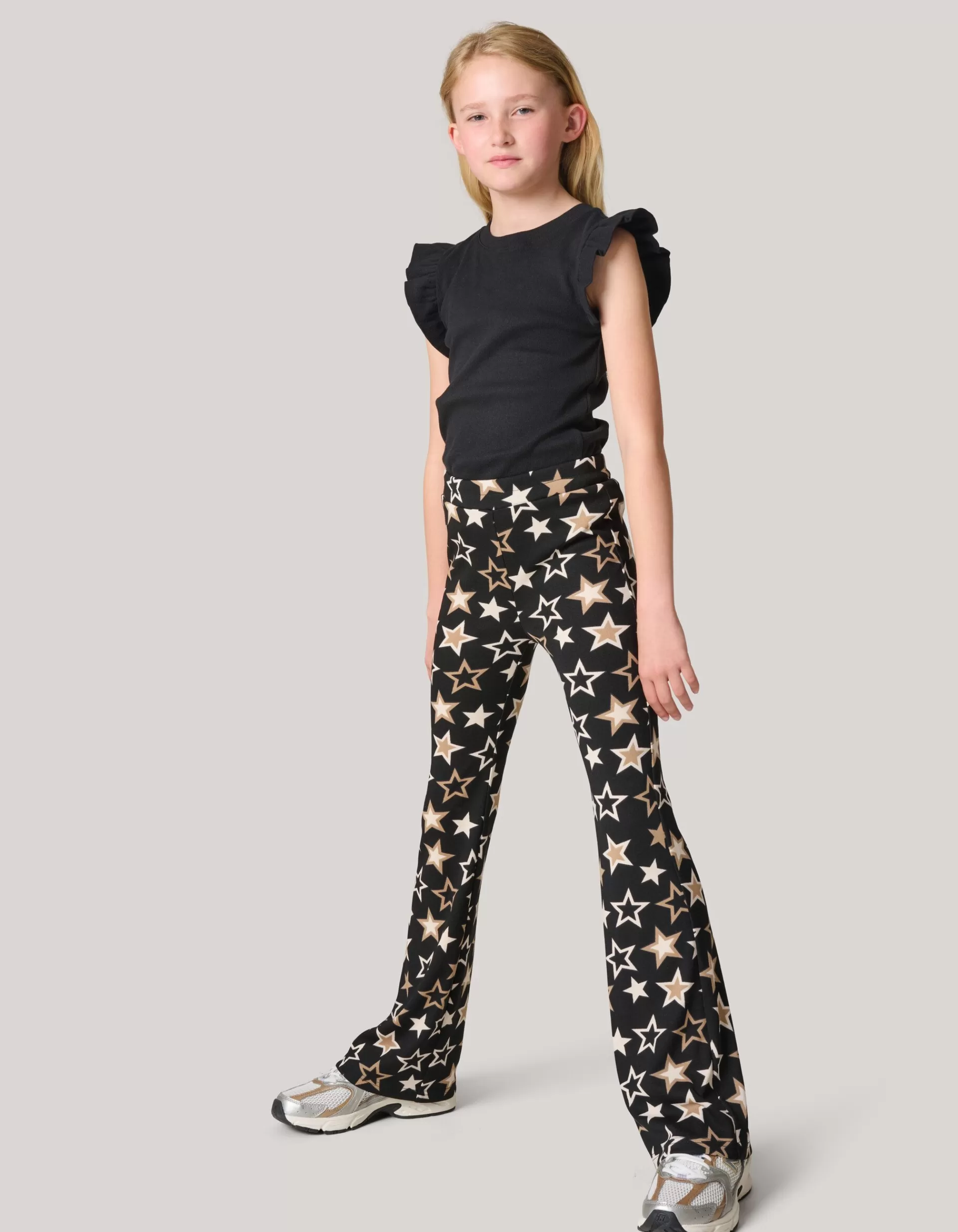 Printed Flared Legging Zwart>Shoeby Cheap