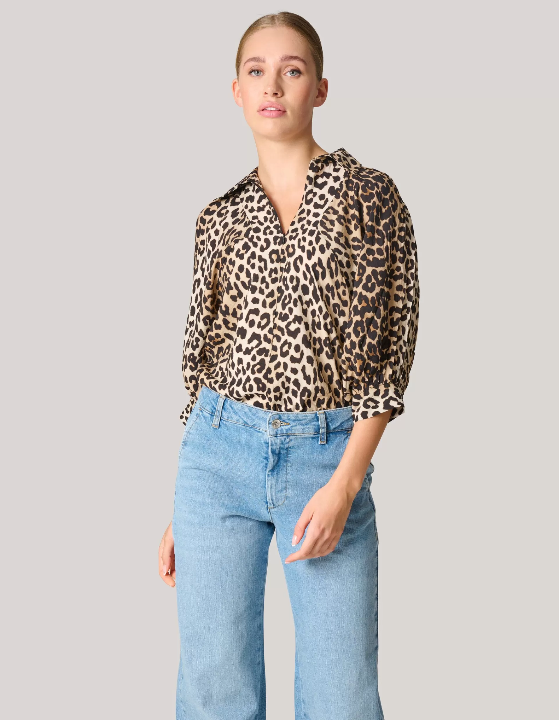 Printed Leopard Blouse>Shoeby Cheap