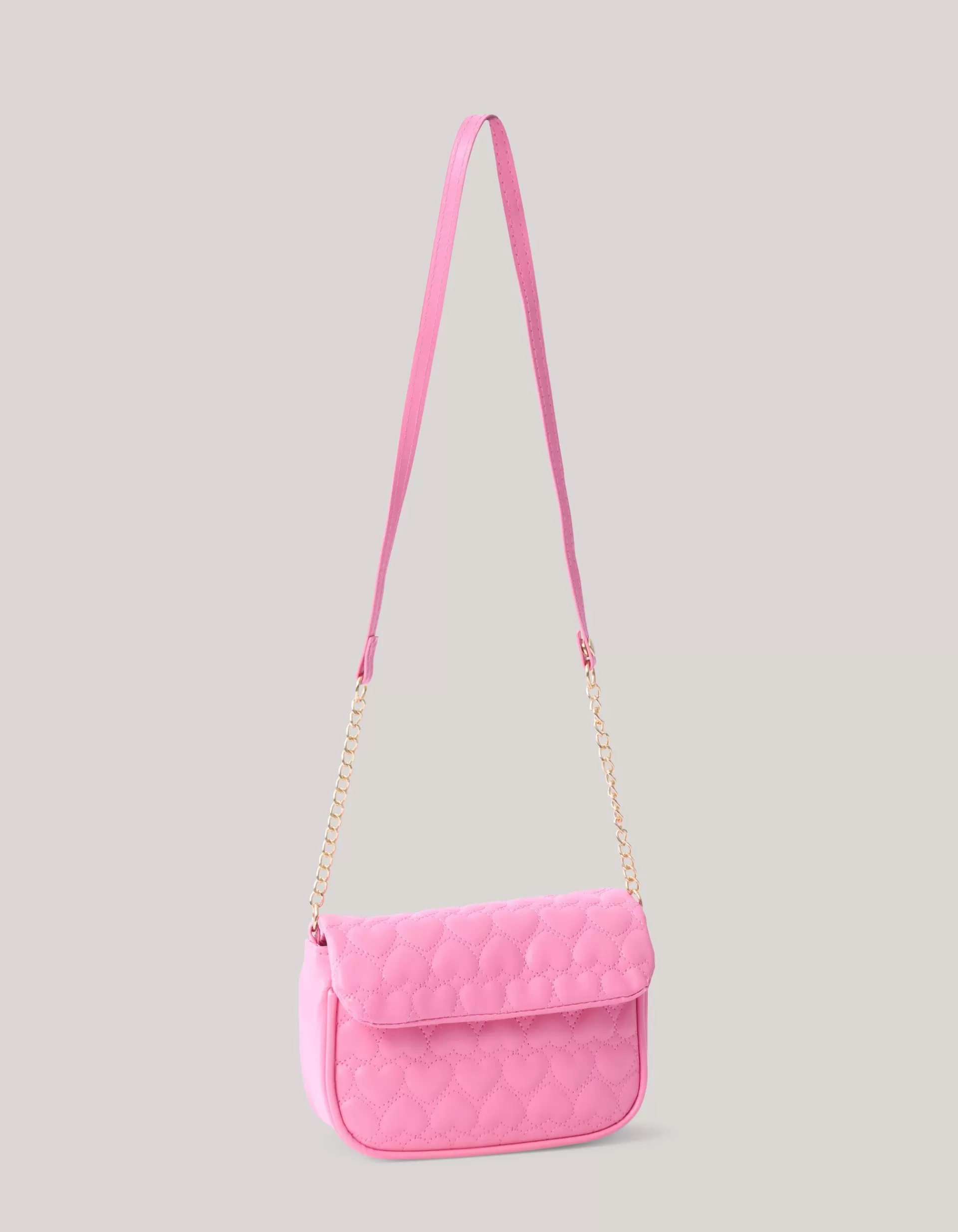 Quilted Heart Tas Roze>Shoeby Shop