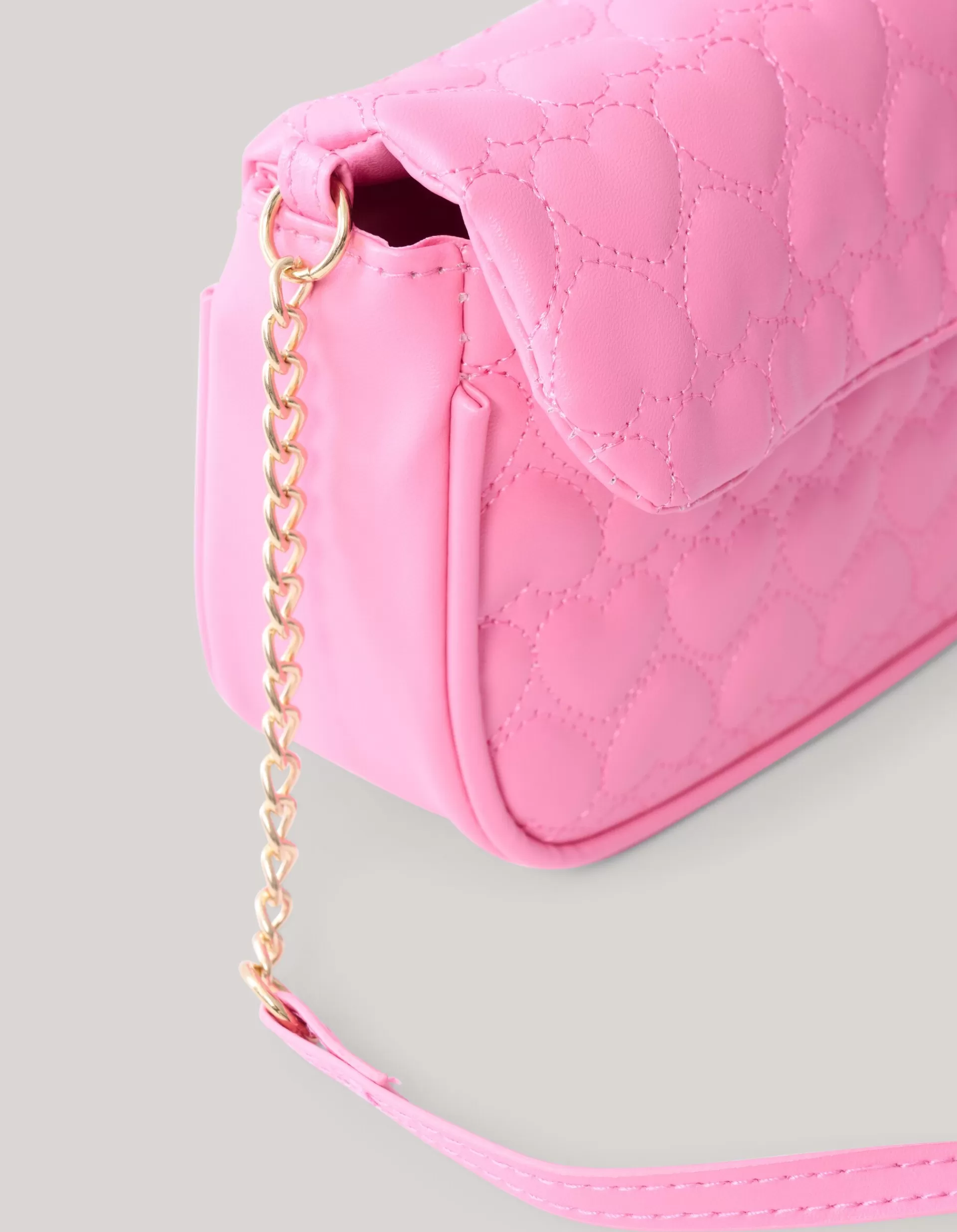 Quilted Heart Tas Roze>Shoeby Shop