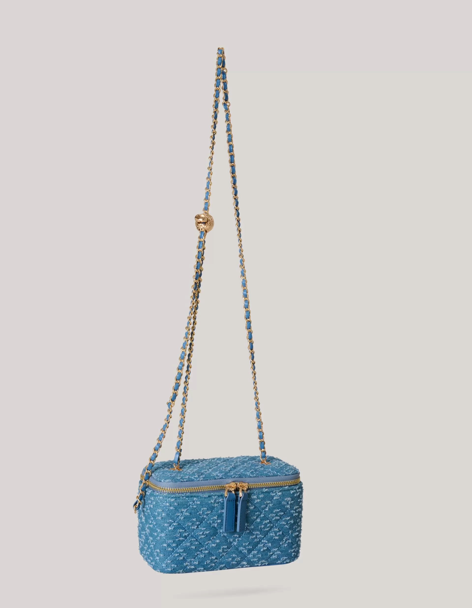 Quilted Tas Blauw>Shoeby Sale