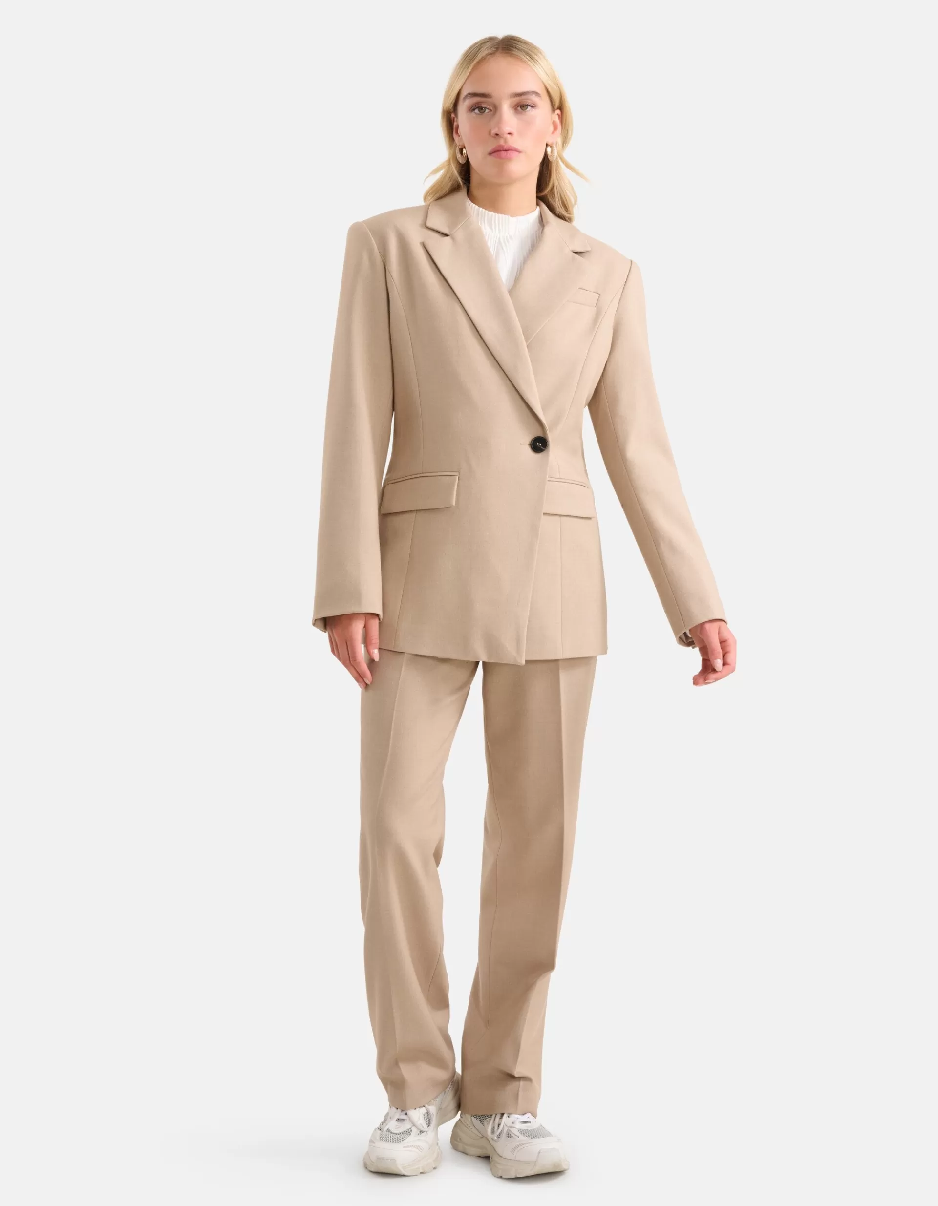 Silhouet Blazer Beige>Shoeby Sale