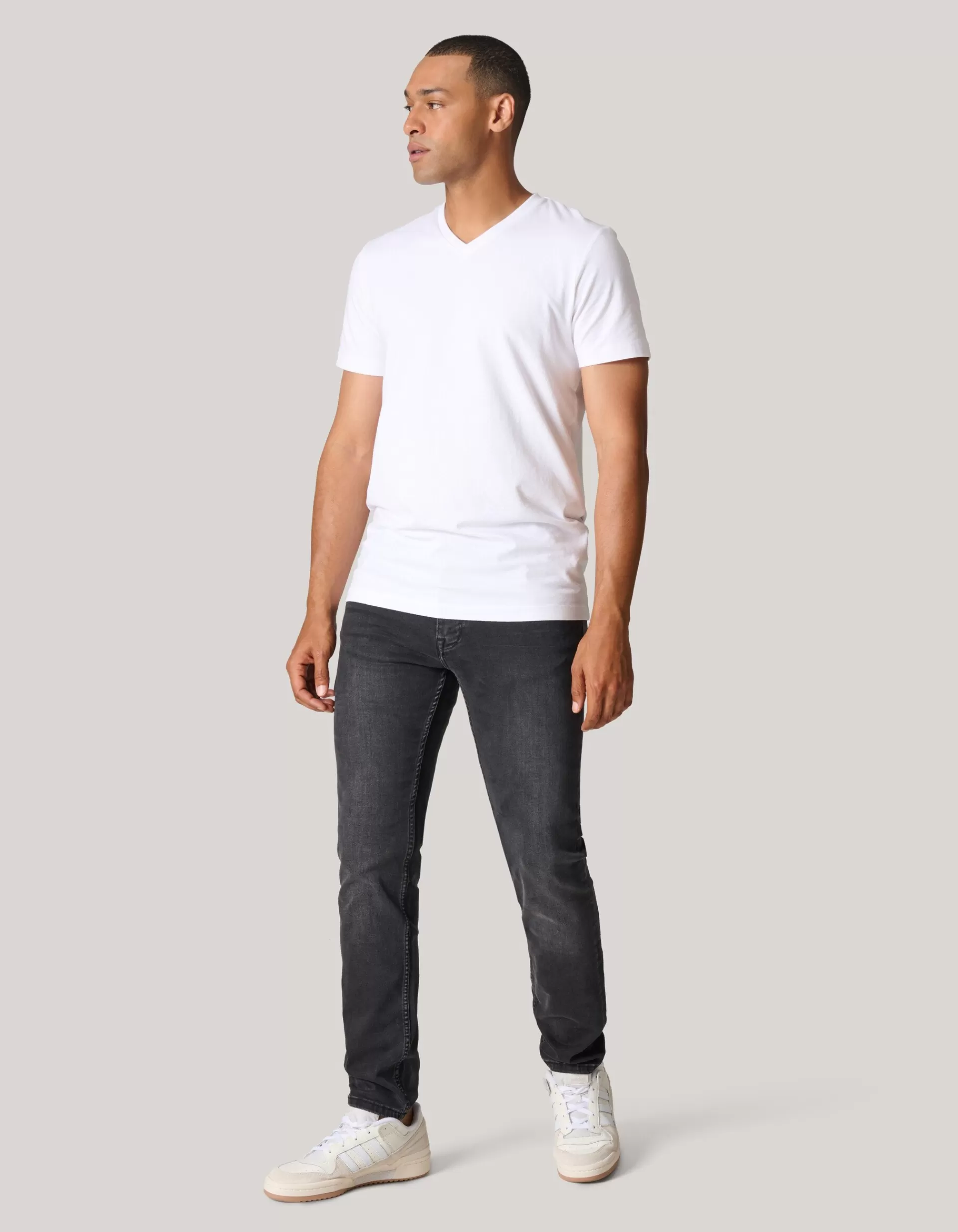 Skinny Fit Jeans Zwart Washed L34>Shoeby Best Sale