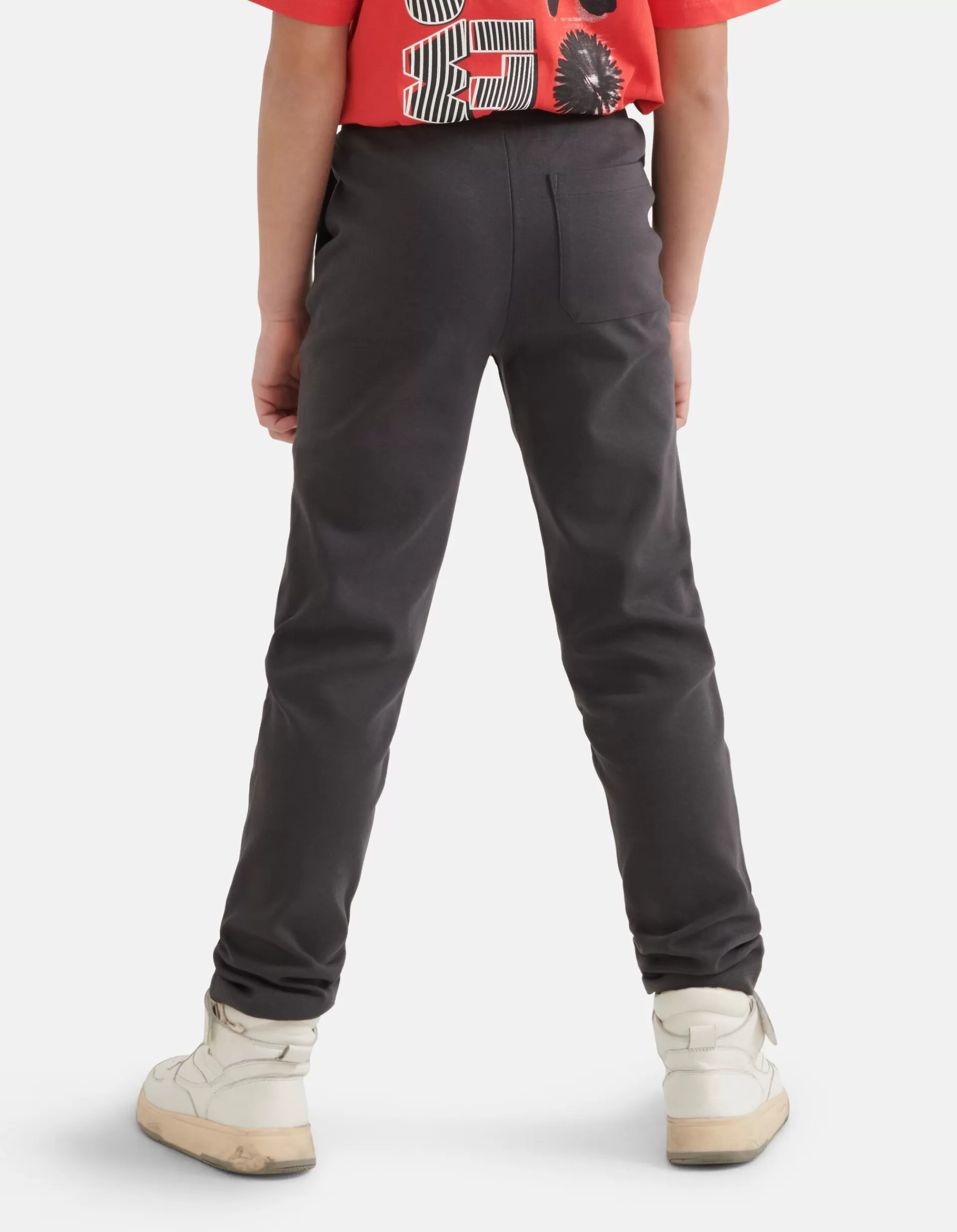 Slim Fit Broek Donkergrijs>Shoeby Best Sale