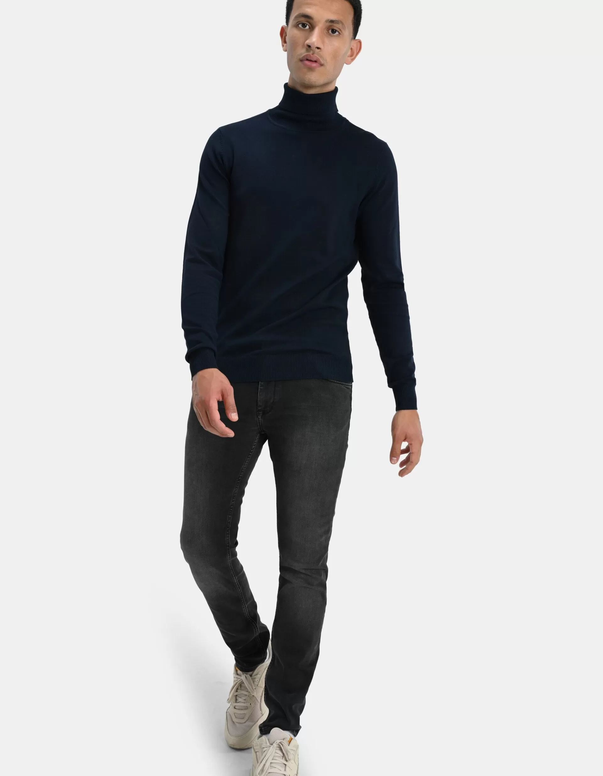 Slim Fit Jeans Zwart L32>Shoeby Best Sale