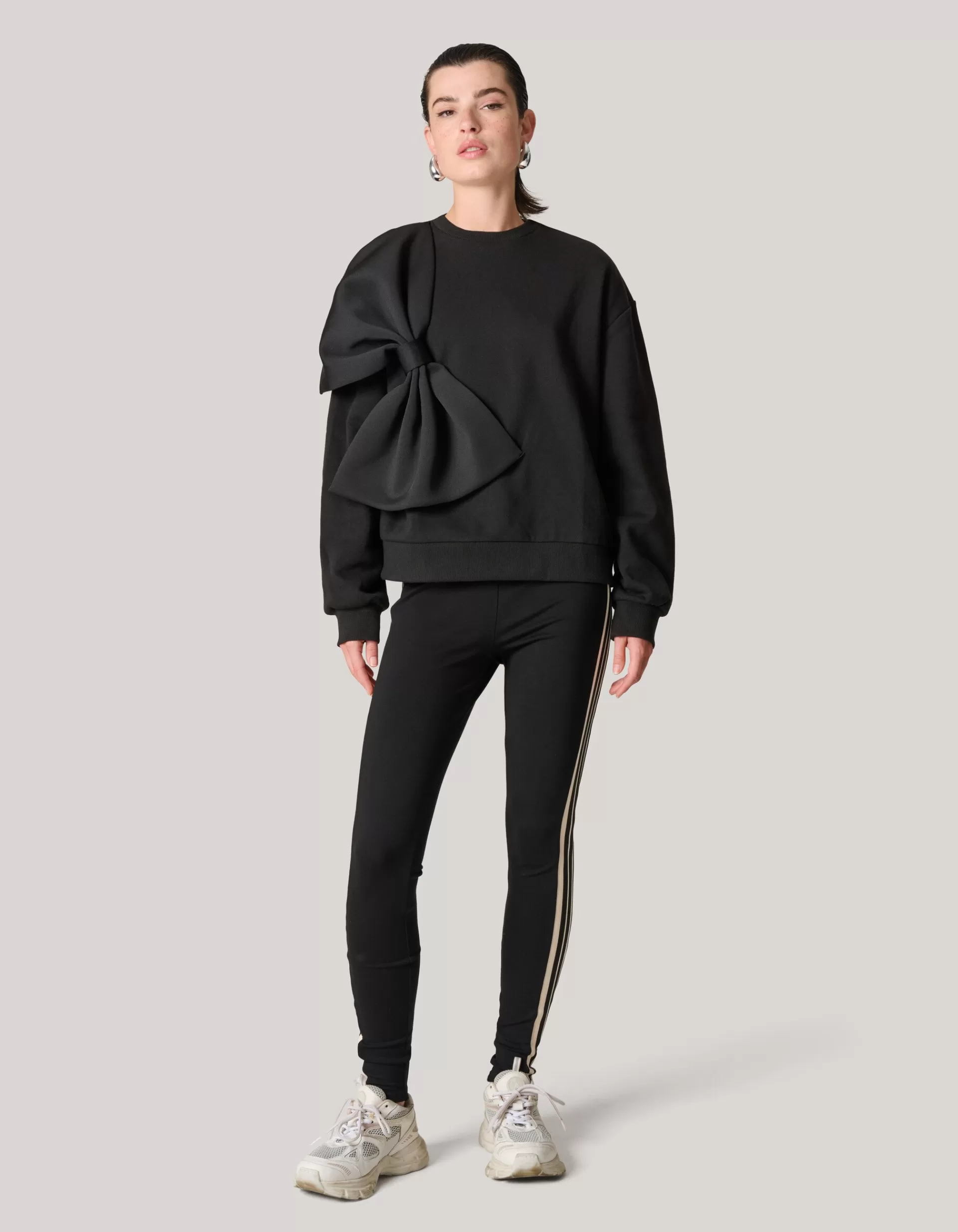 Sporty Tape Legging Zwart>Shoeby Store