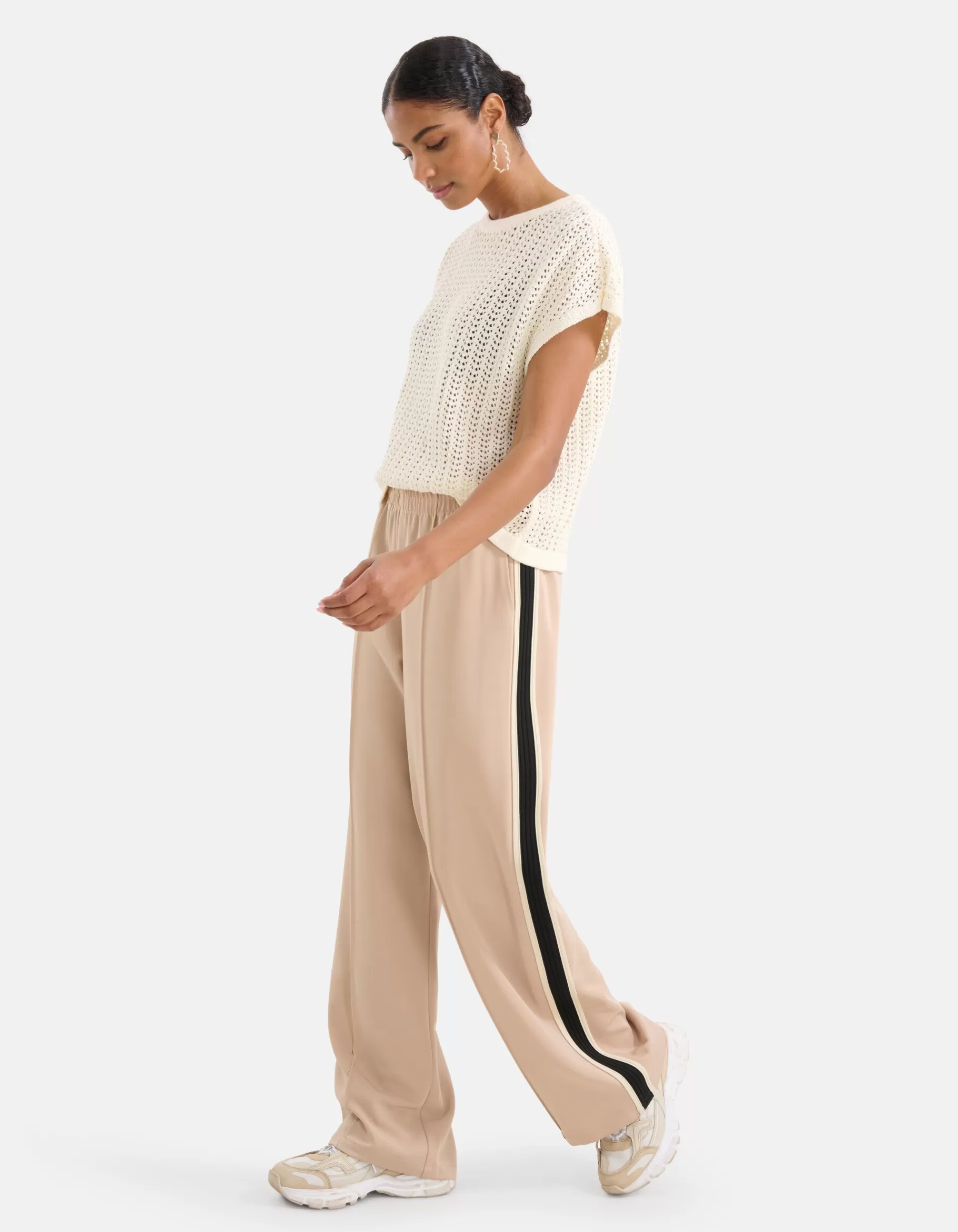 Sporty Wide Leg Broek>Shoeby Best Sale