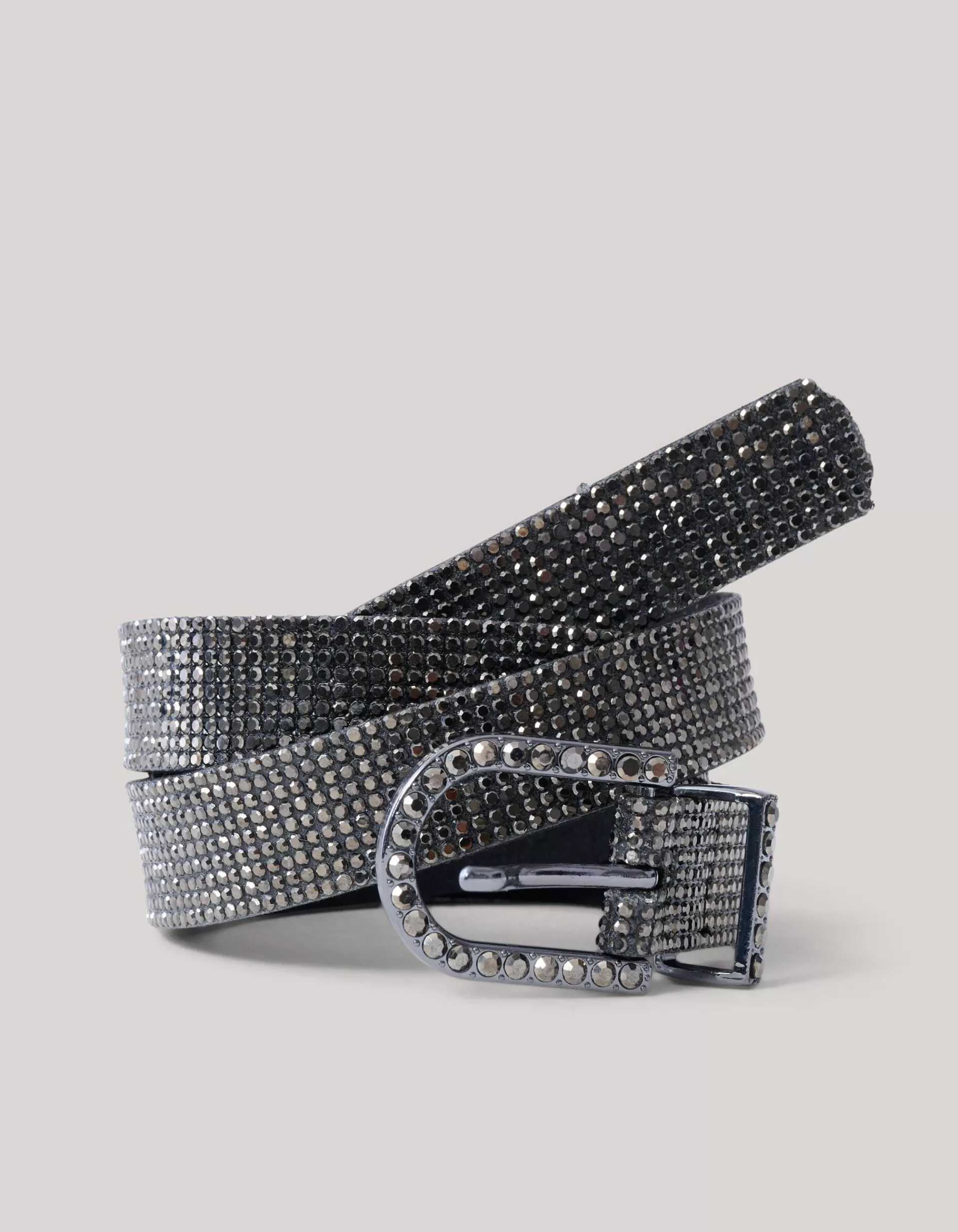 Strass Riem Donkergrijs>Shoeby Clearance