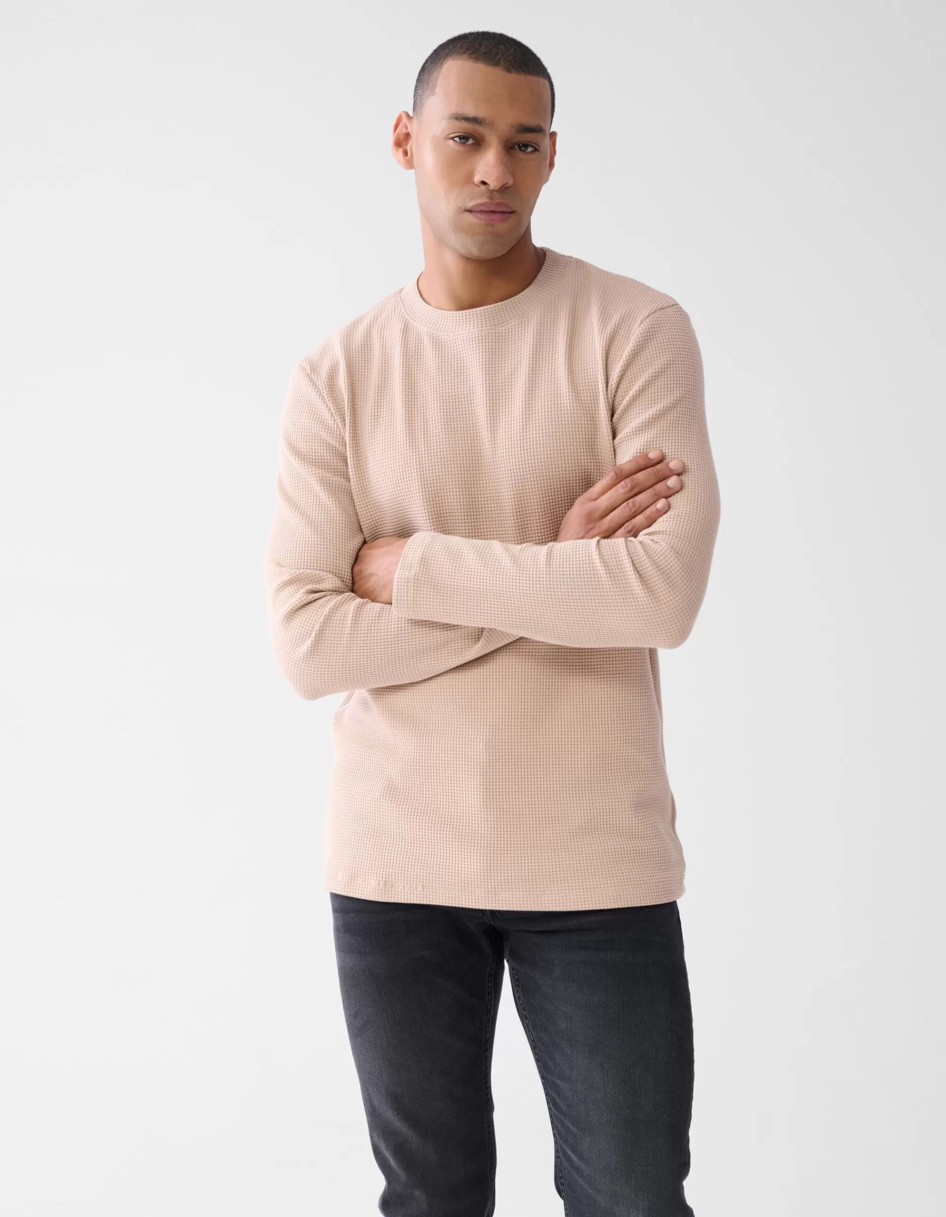 Structuur Longsleeve Zand>Shoeby Flash Sale