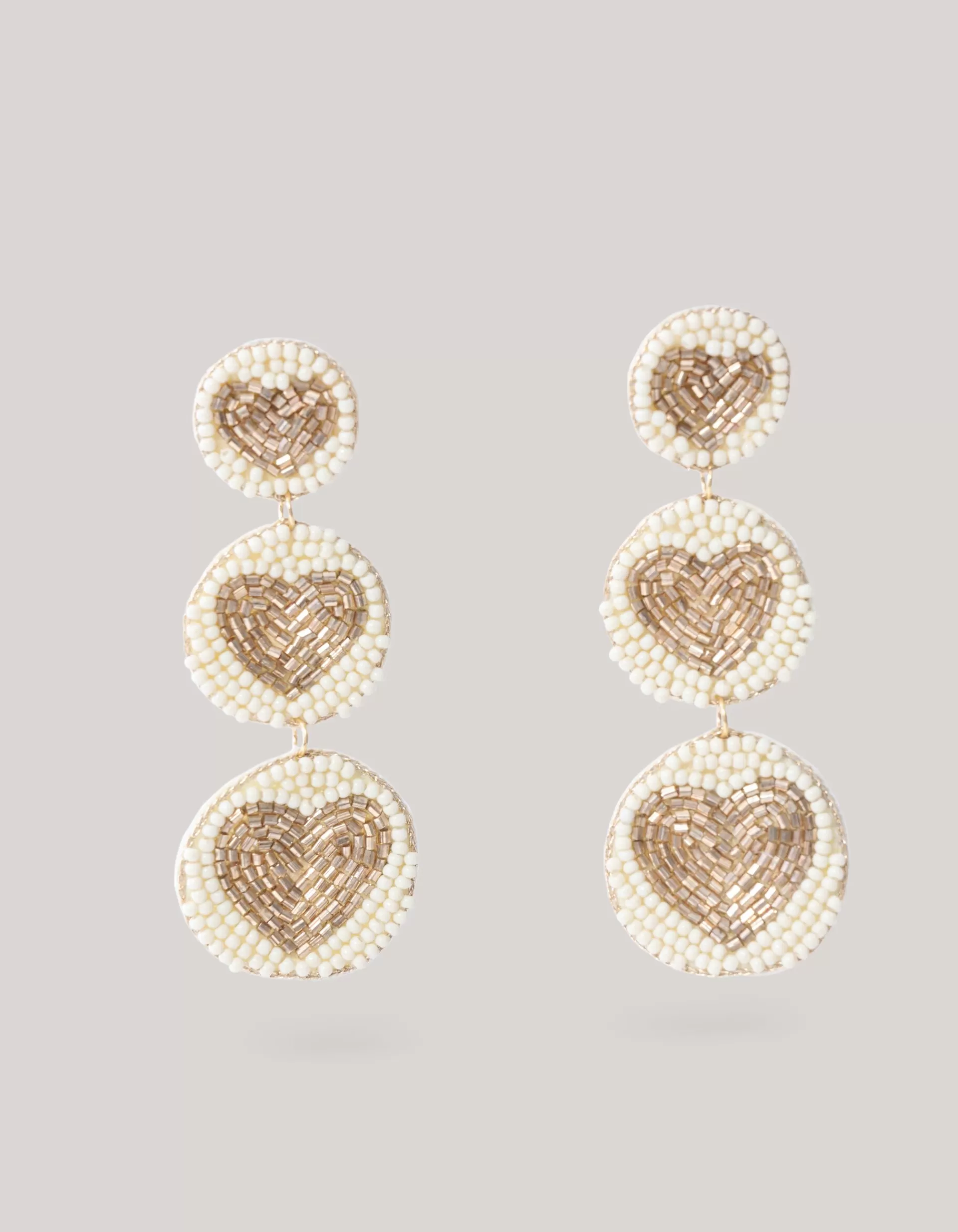 Triple Heart Oorbellen Goud>Shoeby Best Sale