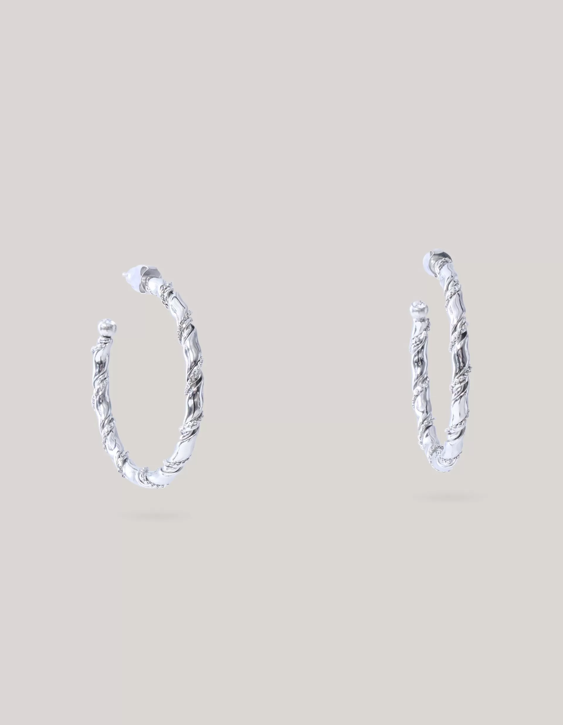 Twisted Hoop Oorbellen Zilver>Shoeby Cheap