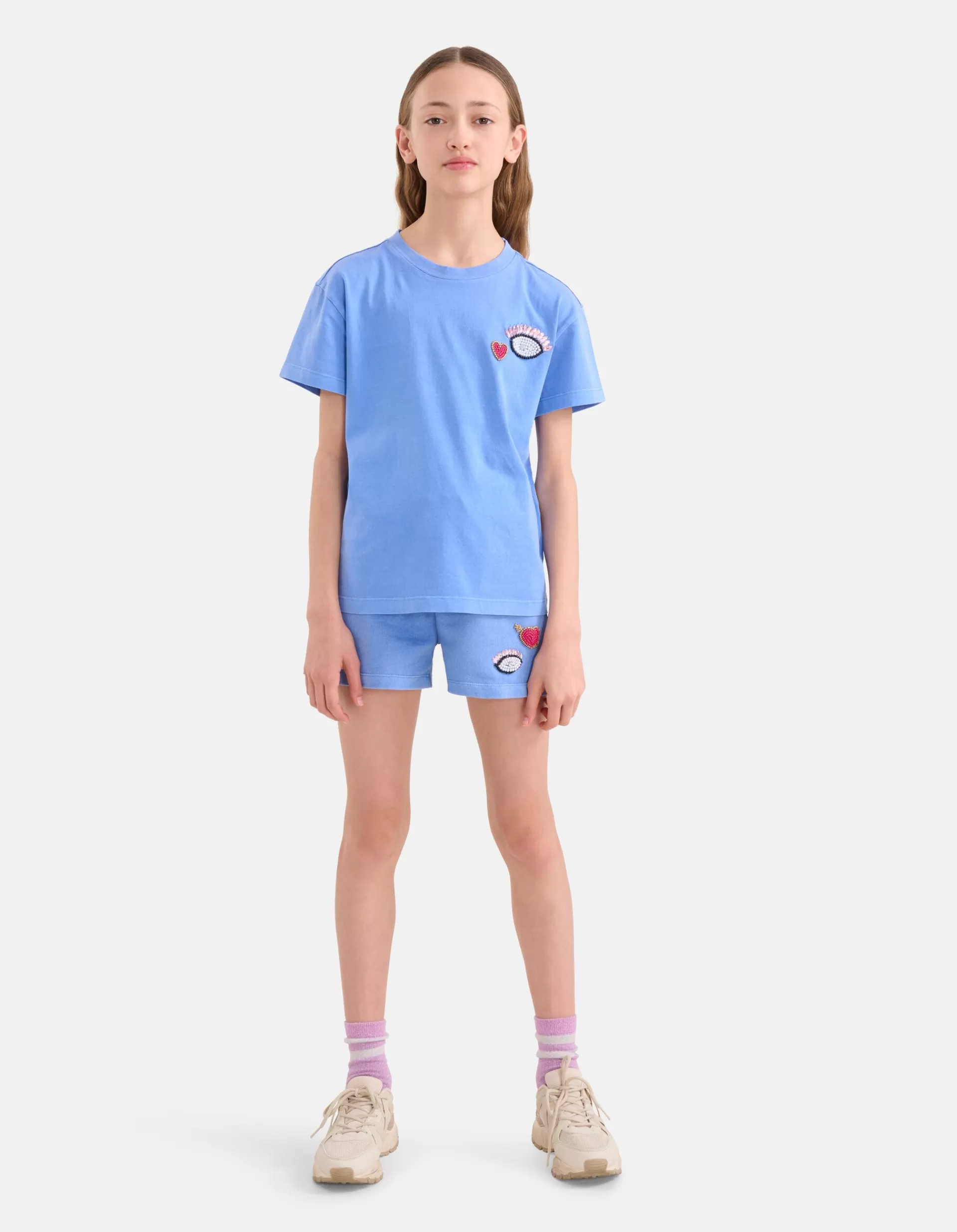 Washed T-shirt Blauw>Shoeby Hot