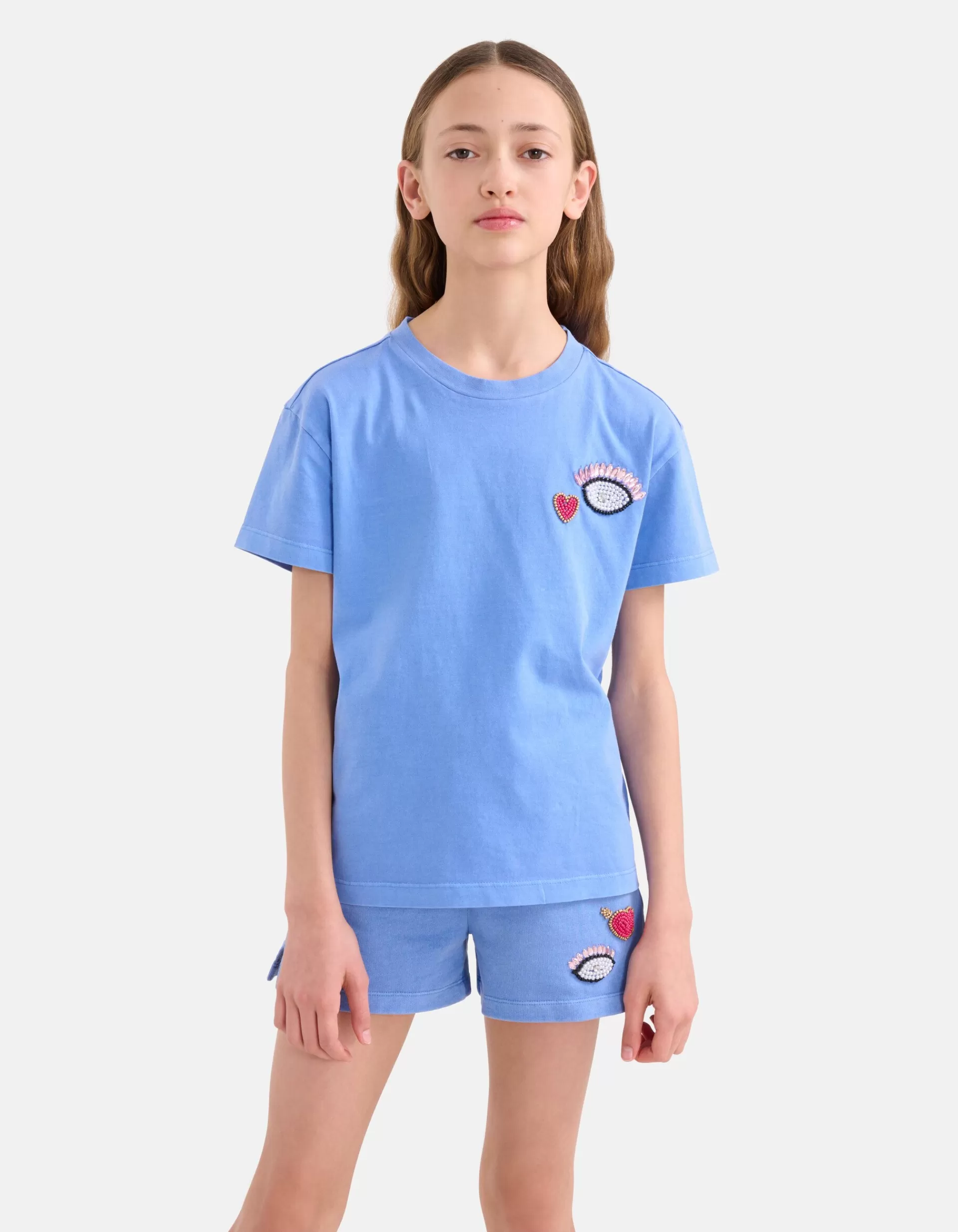 Washed T-shirt Blauw>Shoeby Hot